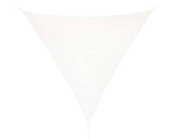 Vela Ombreggiante Triangolare Naturale 5×5 In Nylon E Poliestere – Bizzotto