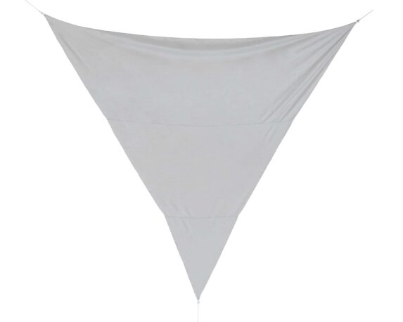 Vela Ombreggiante Triangolare Grigio 5×5 In Nylon E Poliestere – Bizzotto