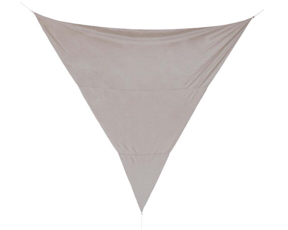 Vela Ombreggiante Triangolare Tortora 5×5 In Nylon E Poliestere – Bizzotto