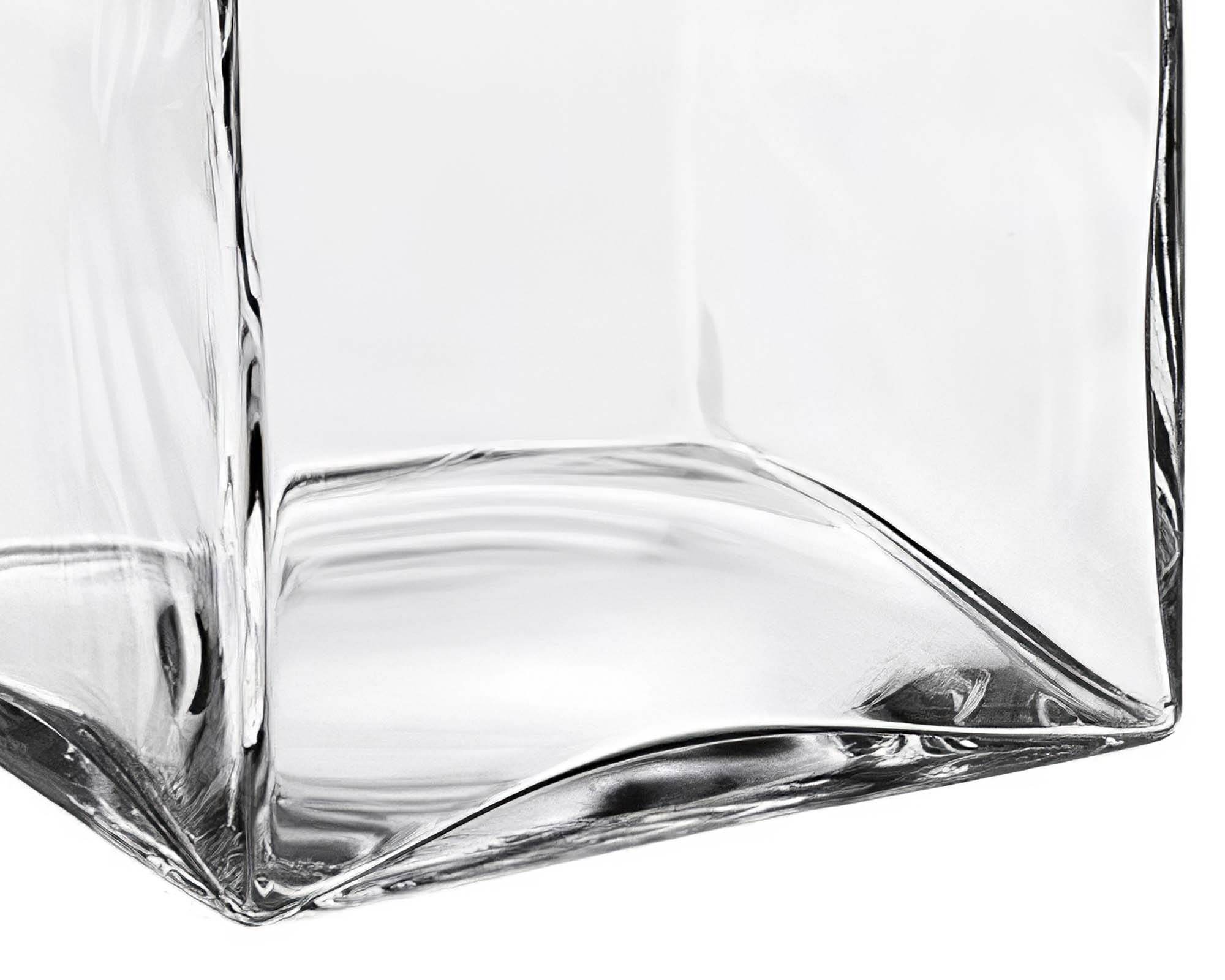 Vasetto Cubo Quadrato Vetro 20x20x20h - immagine 2