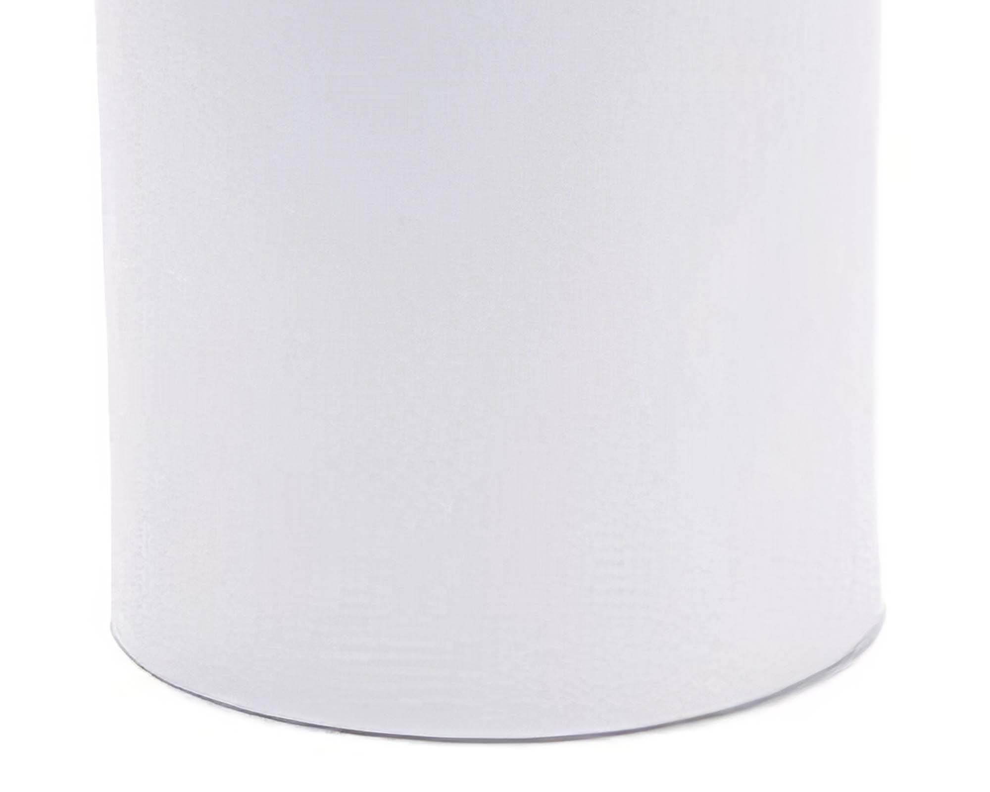 Vasetto Cilindro Bianco D8cm in Ceramica - immagine 2