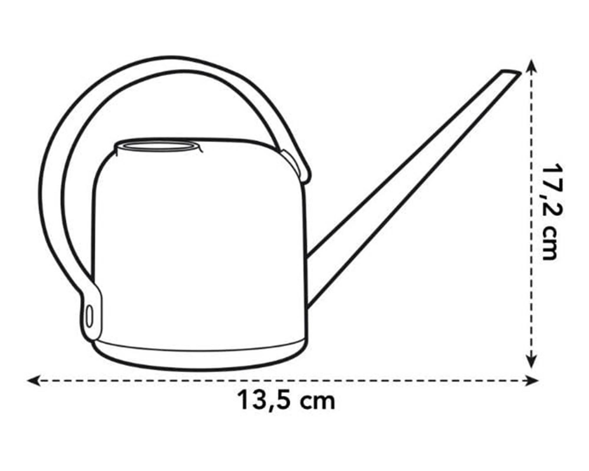 Annaffiatoio Soft Bianco 1,7L - Elho - immagine 4