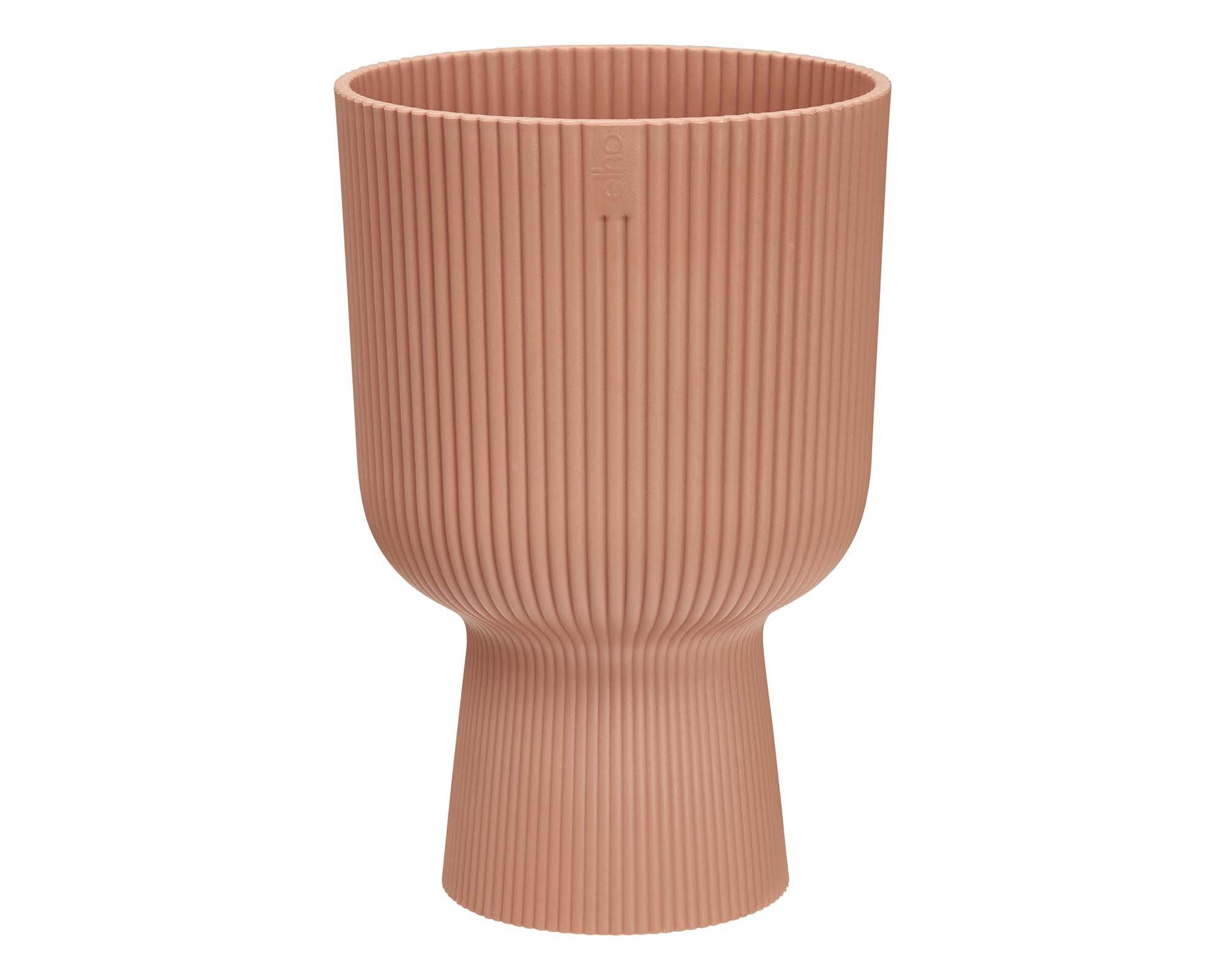 Cachepot Coppa Vibes Rosa D14cm - Elho