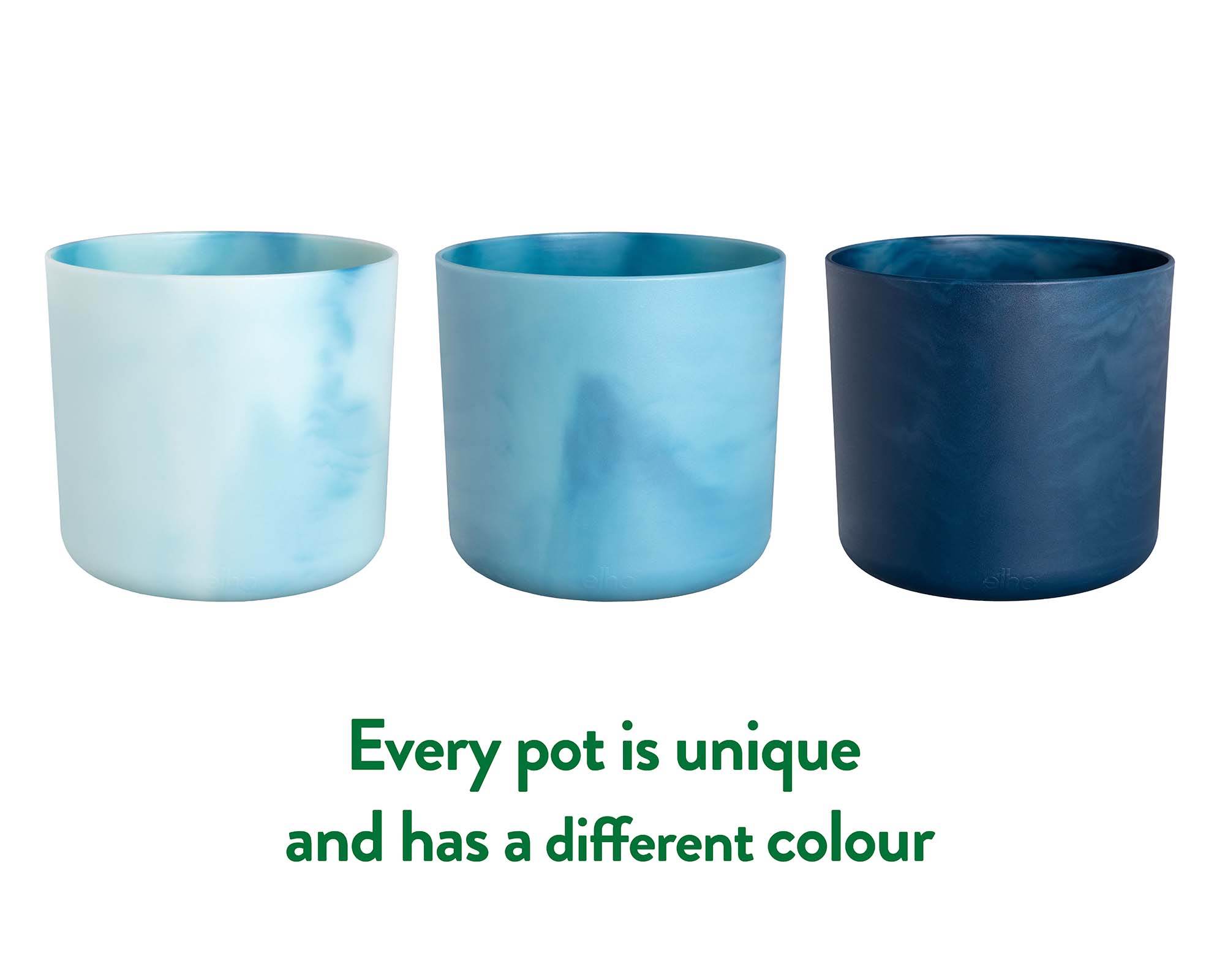 Cachepot Tondo Ocean Blu D18cm - Elho - immagine 4