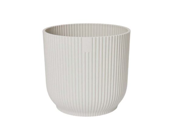 Cachepot Tondo con Ruote Vibes Bianco D14cm – Elho