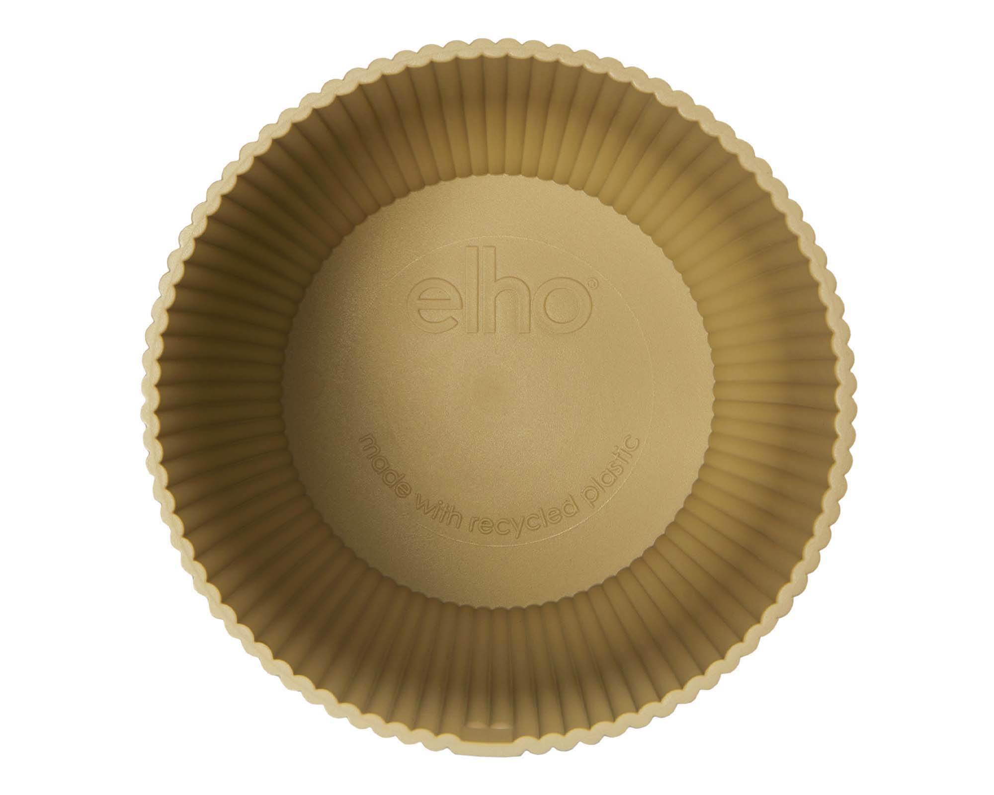 Cachepot Tondo Vibes Giallo D16cm - Elho - immagine 3