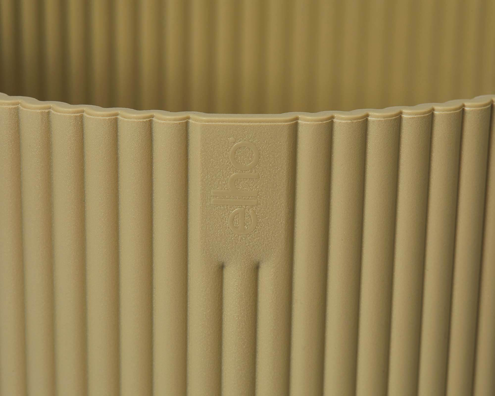 Cachepot Tondo Vibes Giallo D16cm - Elho - immagine 4