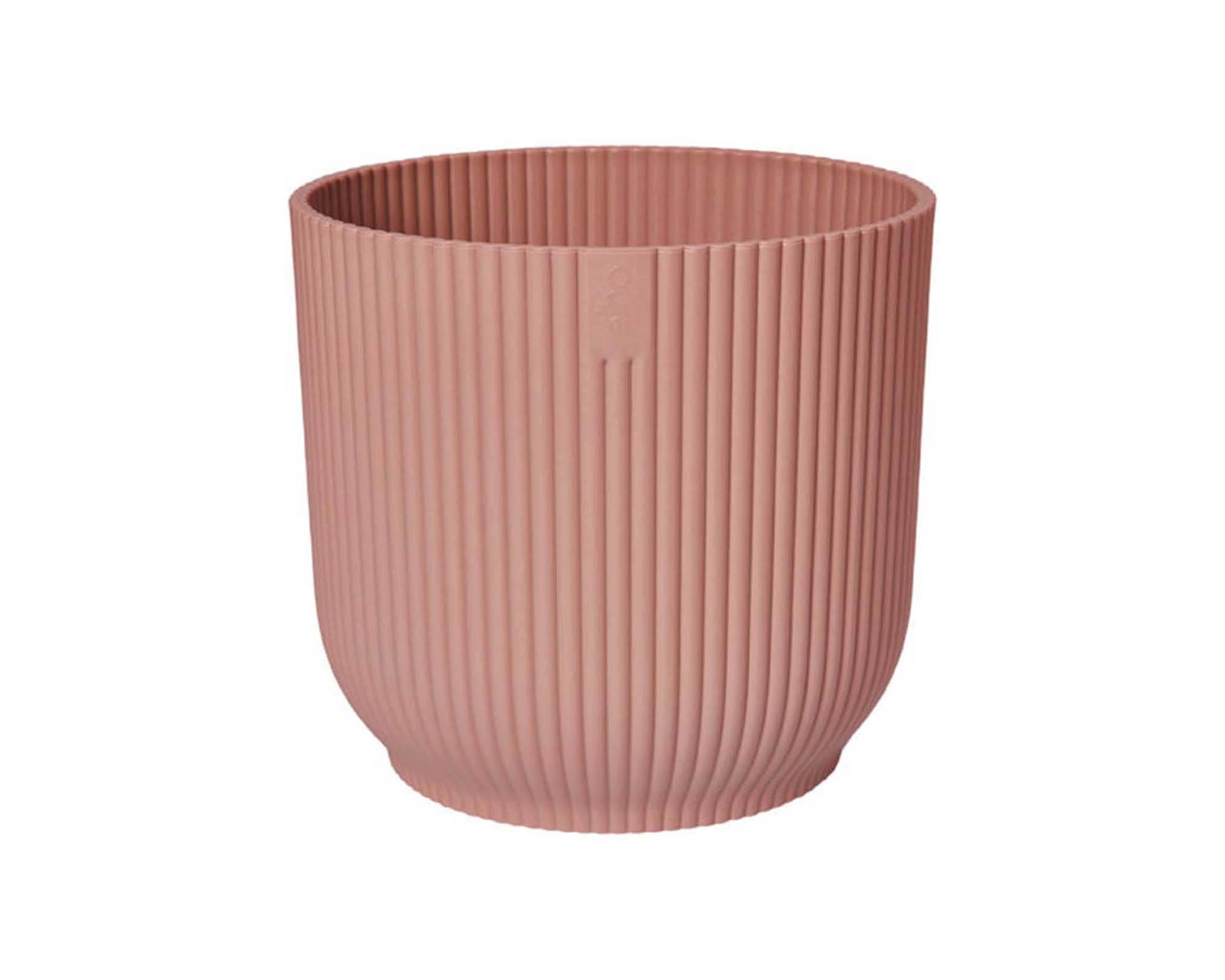 Cachepot Tondo Vibes Rosa D22cm - Elho