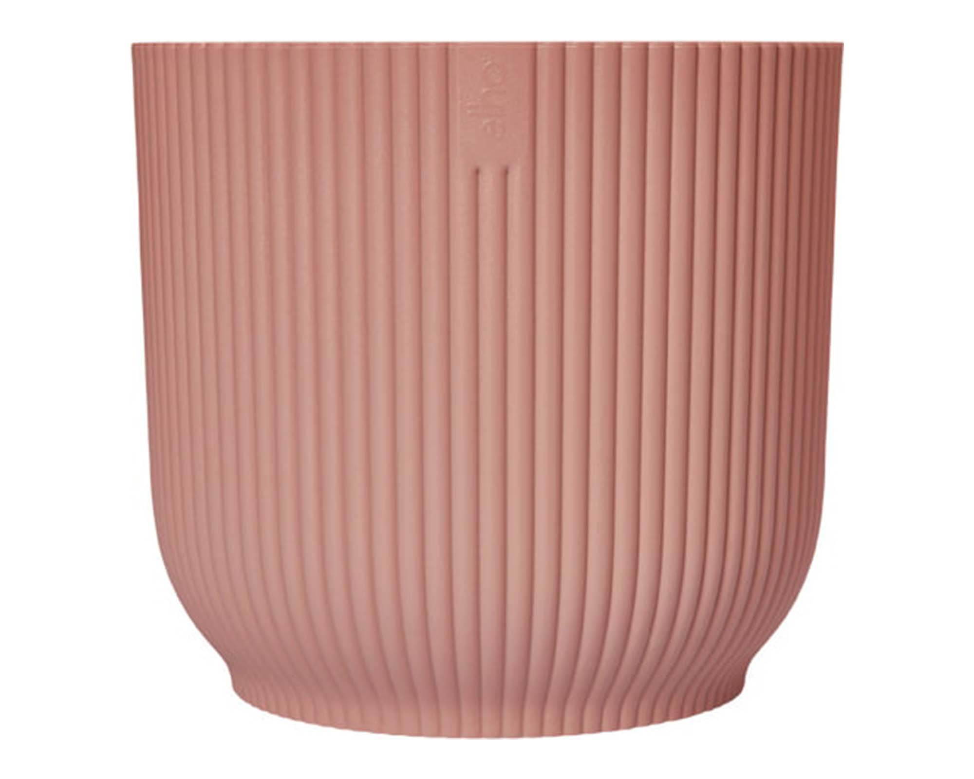 Cachepot Tondo Vibes Rosa D30cm - Elho - immagine 2
