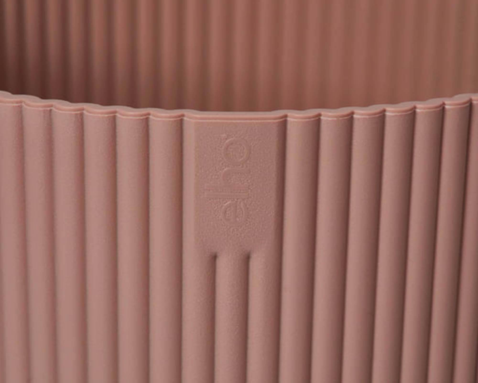 Cachepot Tondo Vibes Rosa D30cm - Elho - immagine 4