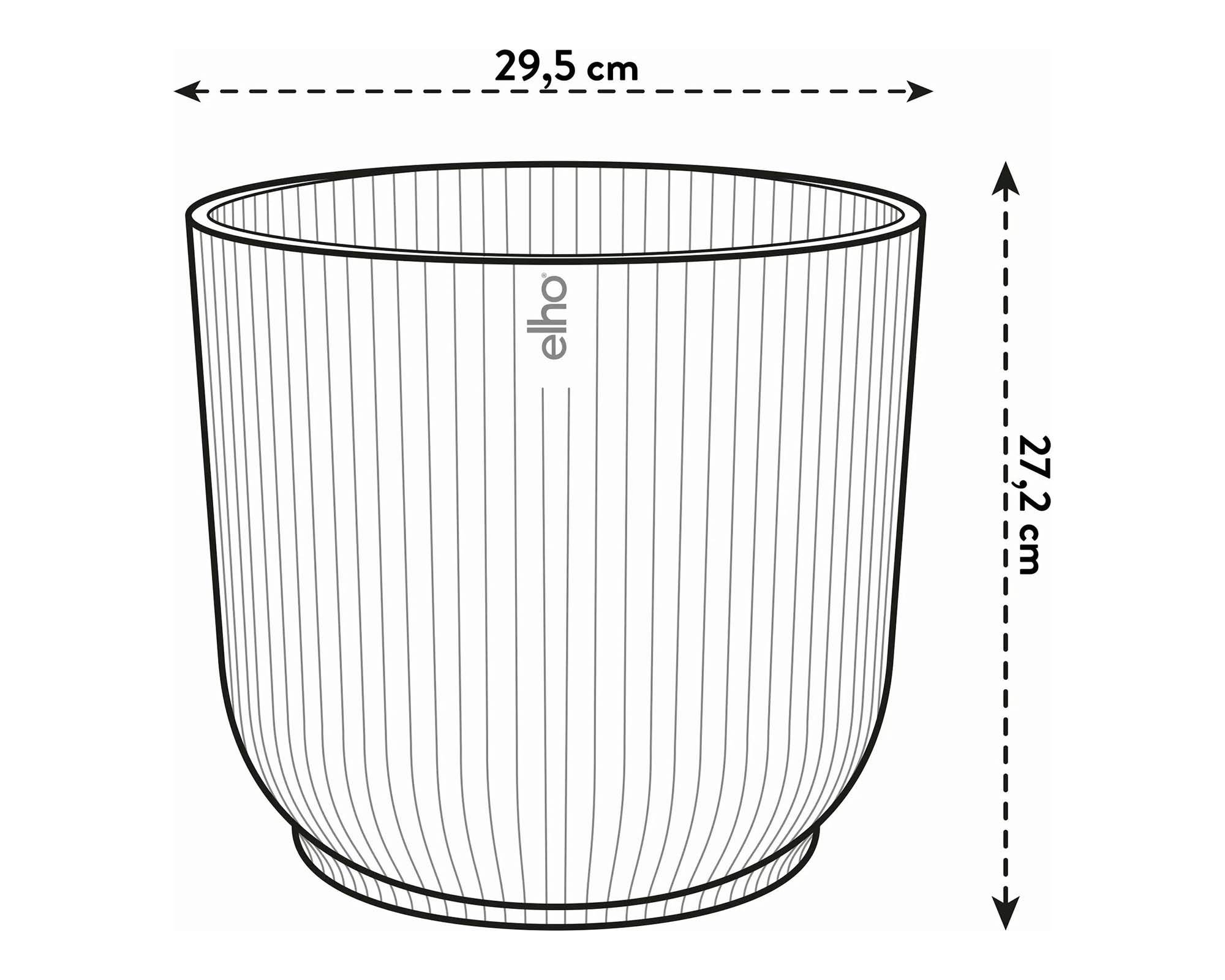 Cachepot Tondo Vibes Rosa D30cm - Elho - immagine 11