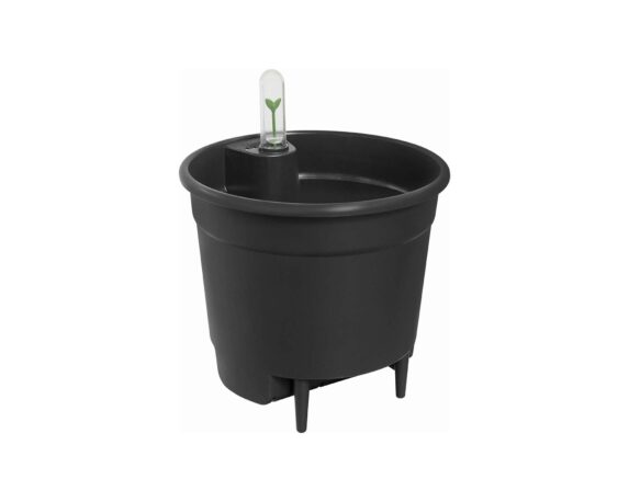 Cachepot Irrigatore Automatico Nero D28cm – Elho