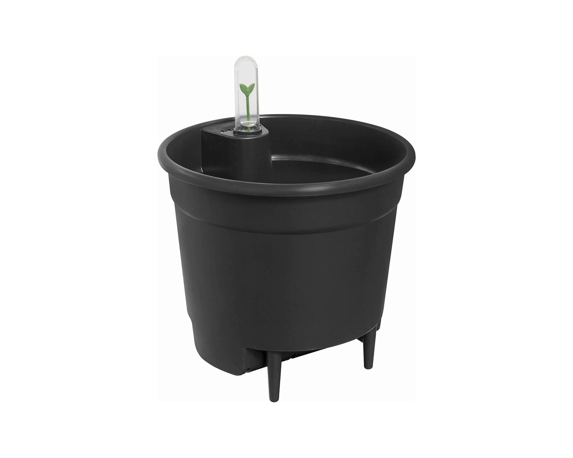 Cachepot Irrigatore Automatico Nero D33cm - Elho