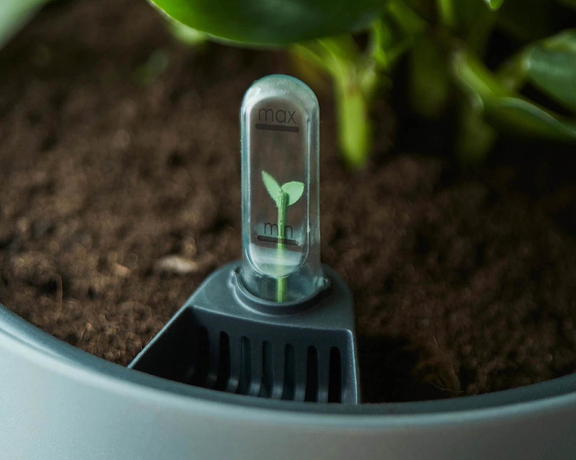 Cachepot Irrigatore Automatico Nero D36cm - Elho - immagine 9