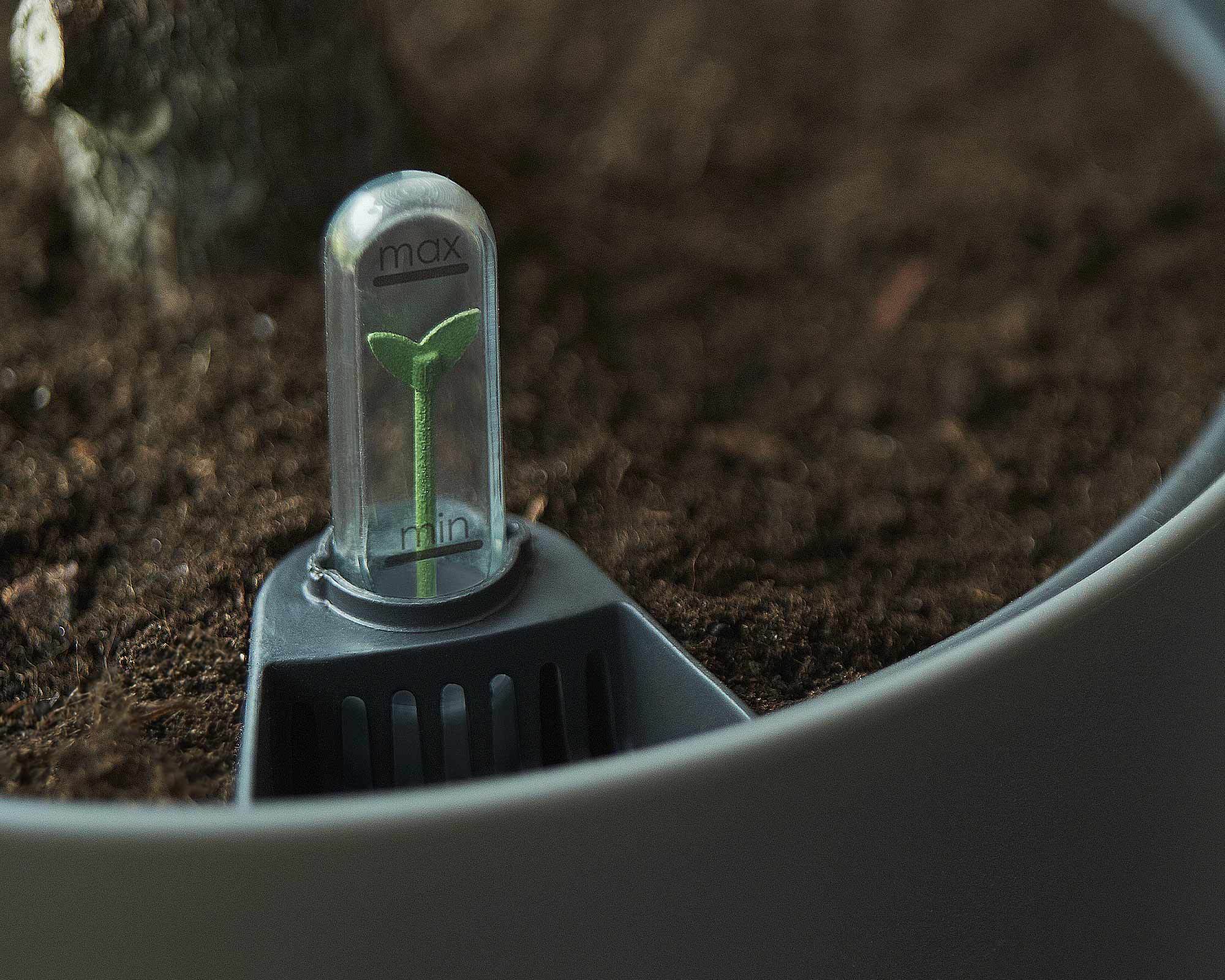 Cachepot Irrigatore Automatico Nero D44cm - Elho - immagine 4