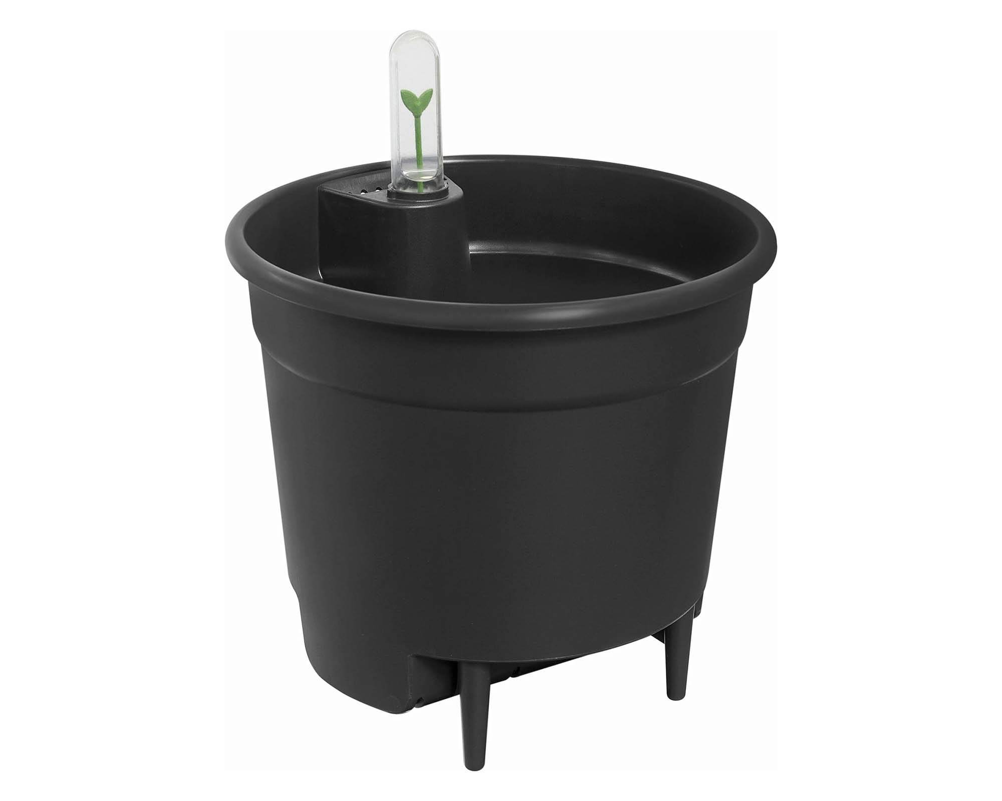Cachepot Irrigatore Automatico Nero D44cm - Elho