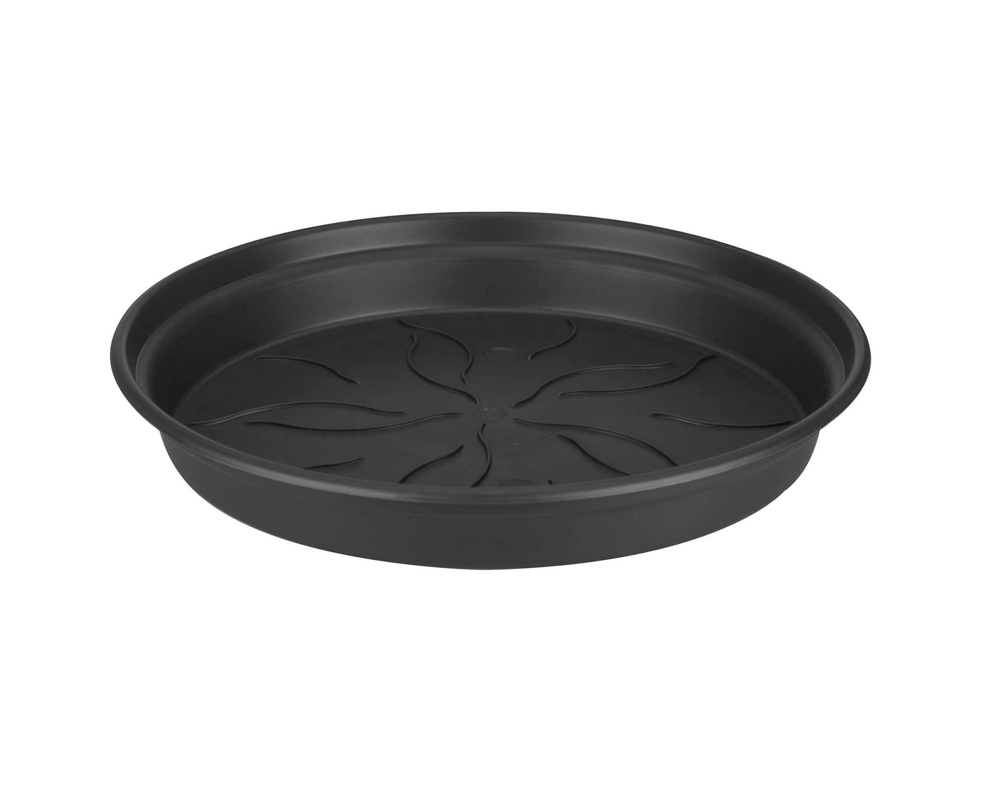 Sottovaso Green Basics Nero D17cm in Plastica Riciclata