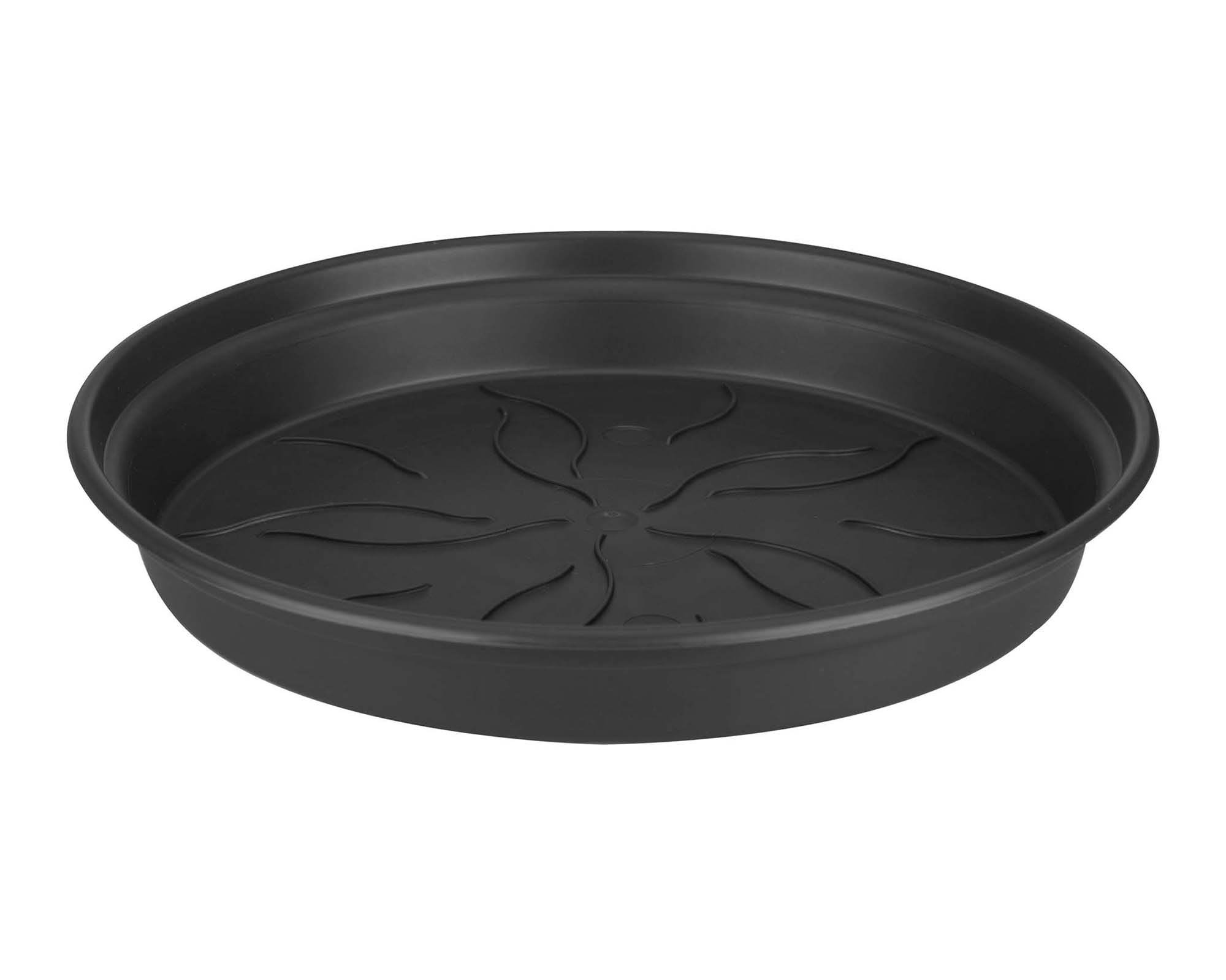 Sottovaso Green Basics Nero D29cm in Plastica Riciclata