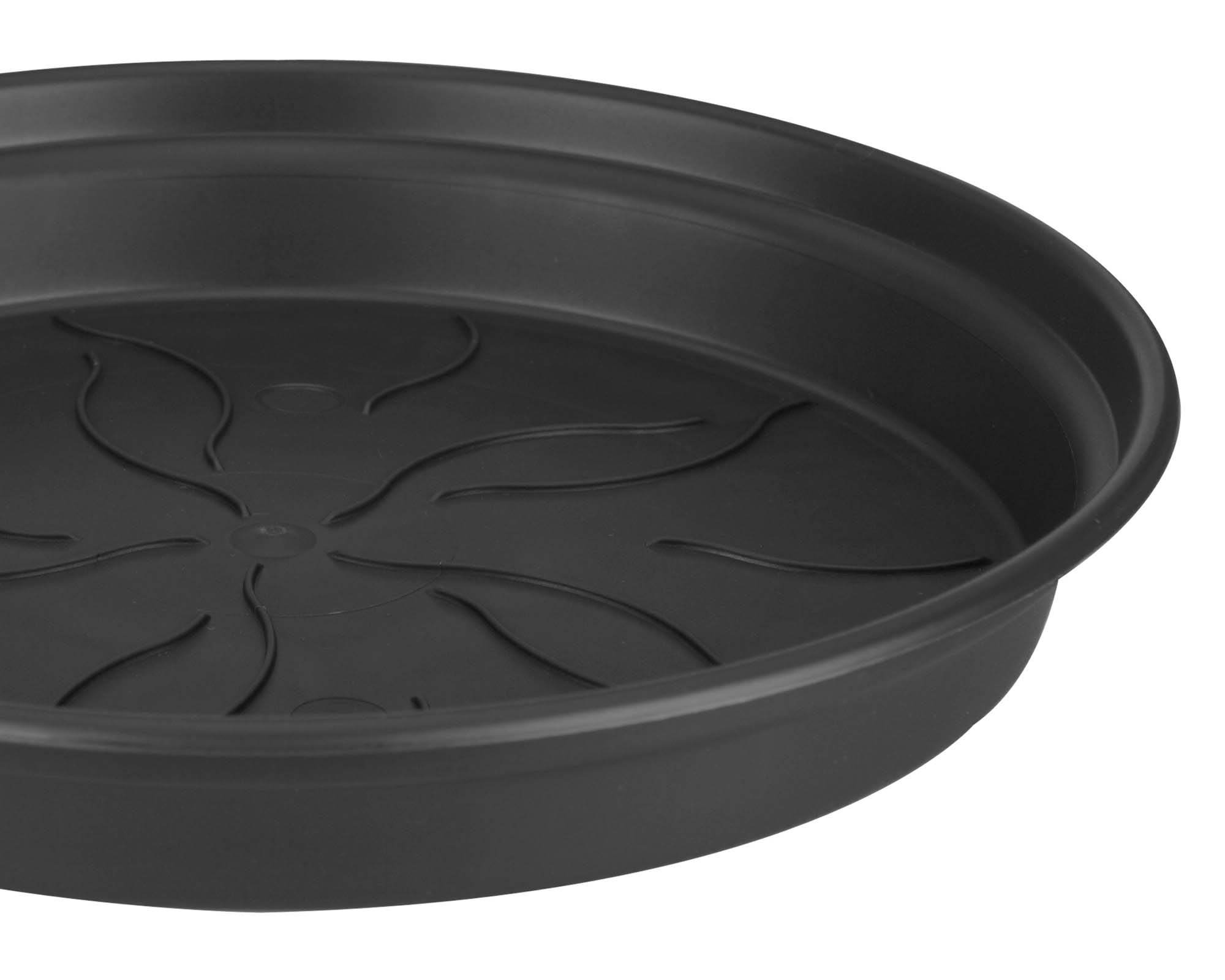 Sottovaso Green Basics Nero D29cm in Plastica Riciclata - immagine 2