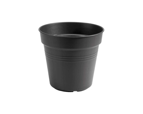 Vaso Green Basics Nero D11cm in Plastica Riciclata – Elho