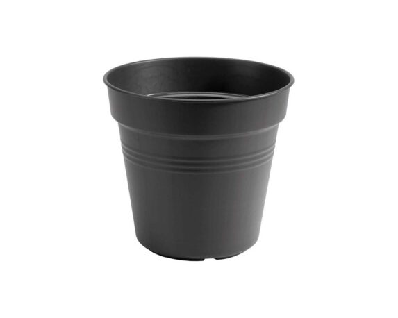 Vaso Green Basics Nero D13cm in Plastica Riciclata – Elho