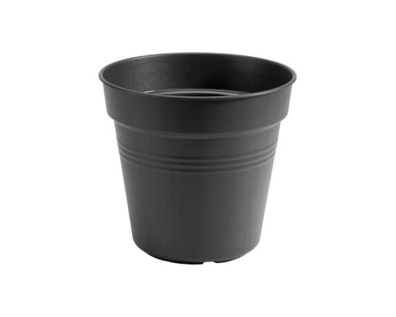 Vaso Green Basics Nero D15cm in Plastica Riciclata – Elho