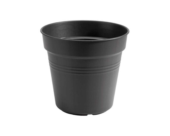 Vaso Green Basics Nero D17cm in Plastica Riciclata – Elho