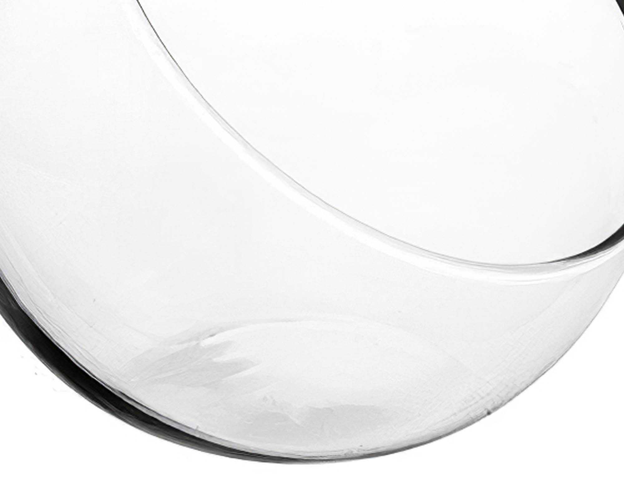 Mezza Coppa Elegante e Resistente in Vetro D7 6H - immagine 2