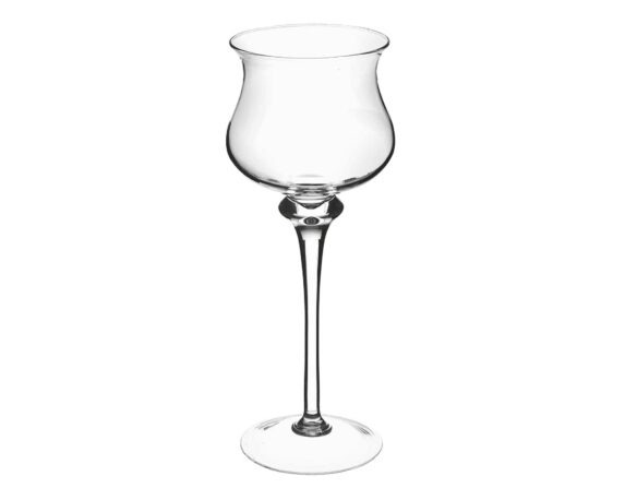 Calice Trasparente in Vetro D18 45H