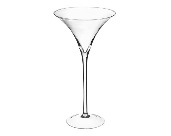 Coppa A Forma Di Martini Elegante E Resistente In Vetro D34 90H