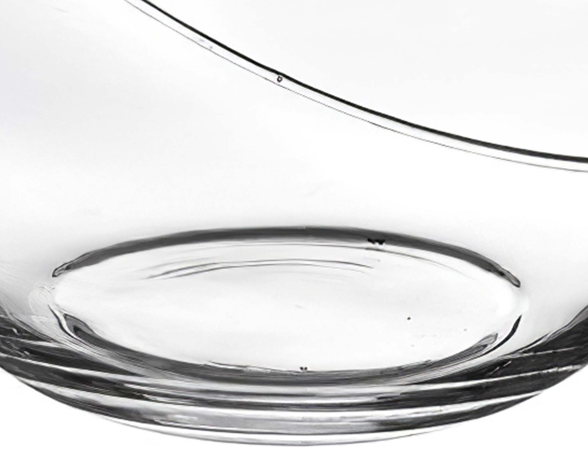 Ciotola a Sfera Tagliata Obliqua Versatile, Pratica e Resistente in Vetro D20 16H - immagine 2