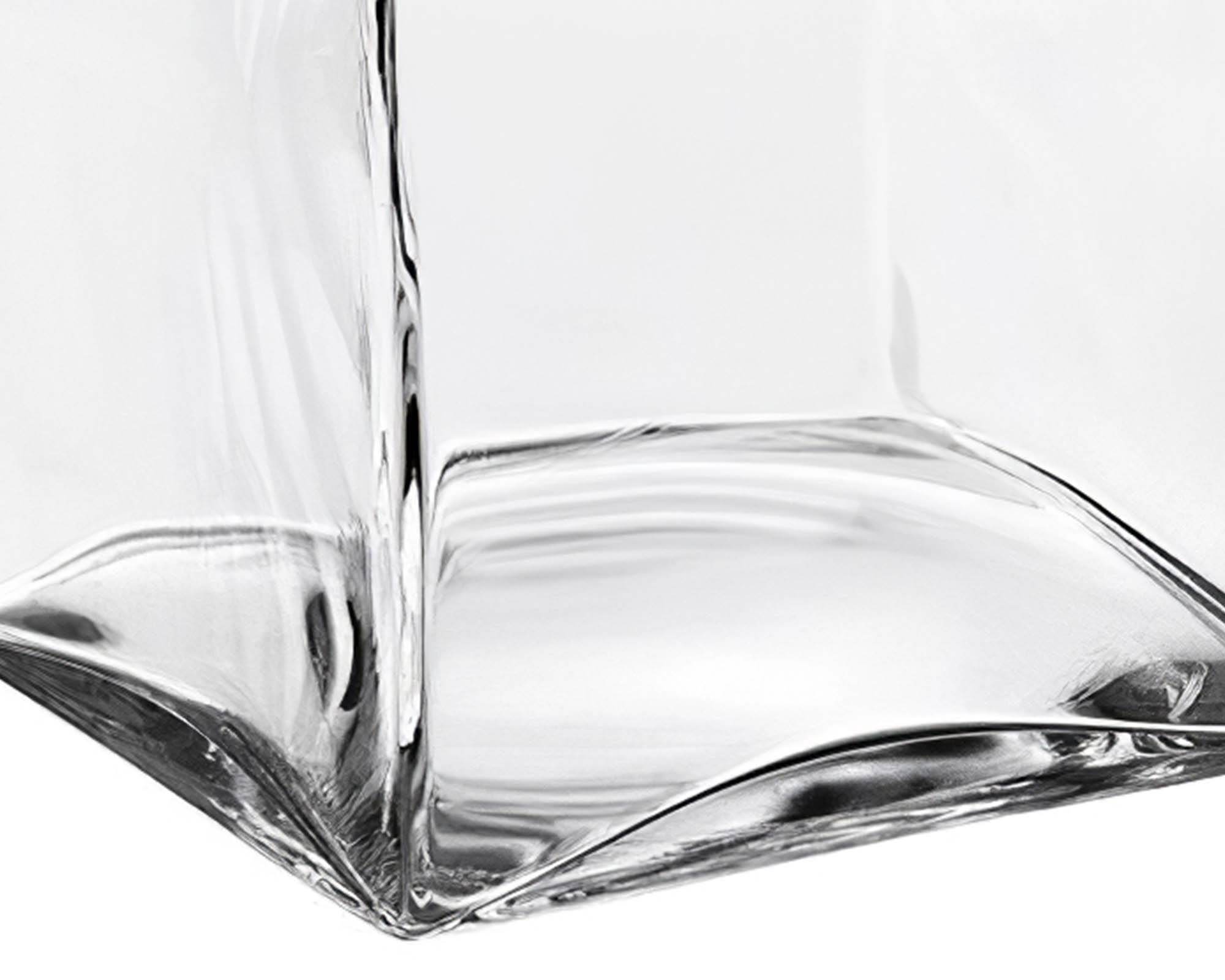 Vasetto Cubo in Vetro 25x25x25h - immagine 2