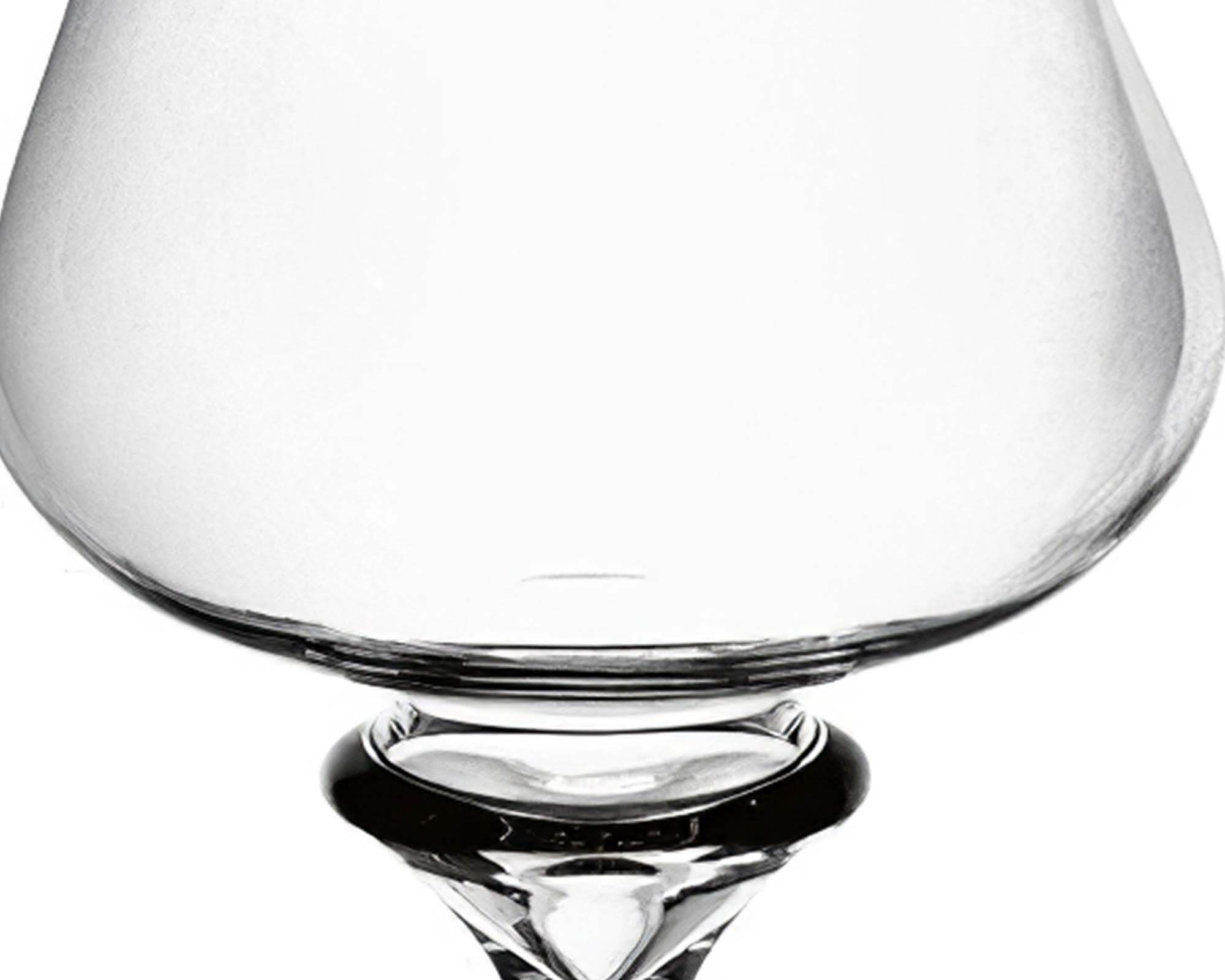 Coppa Larga Elegante e Resistente in Vetro D24,5 40H - immagine 2