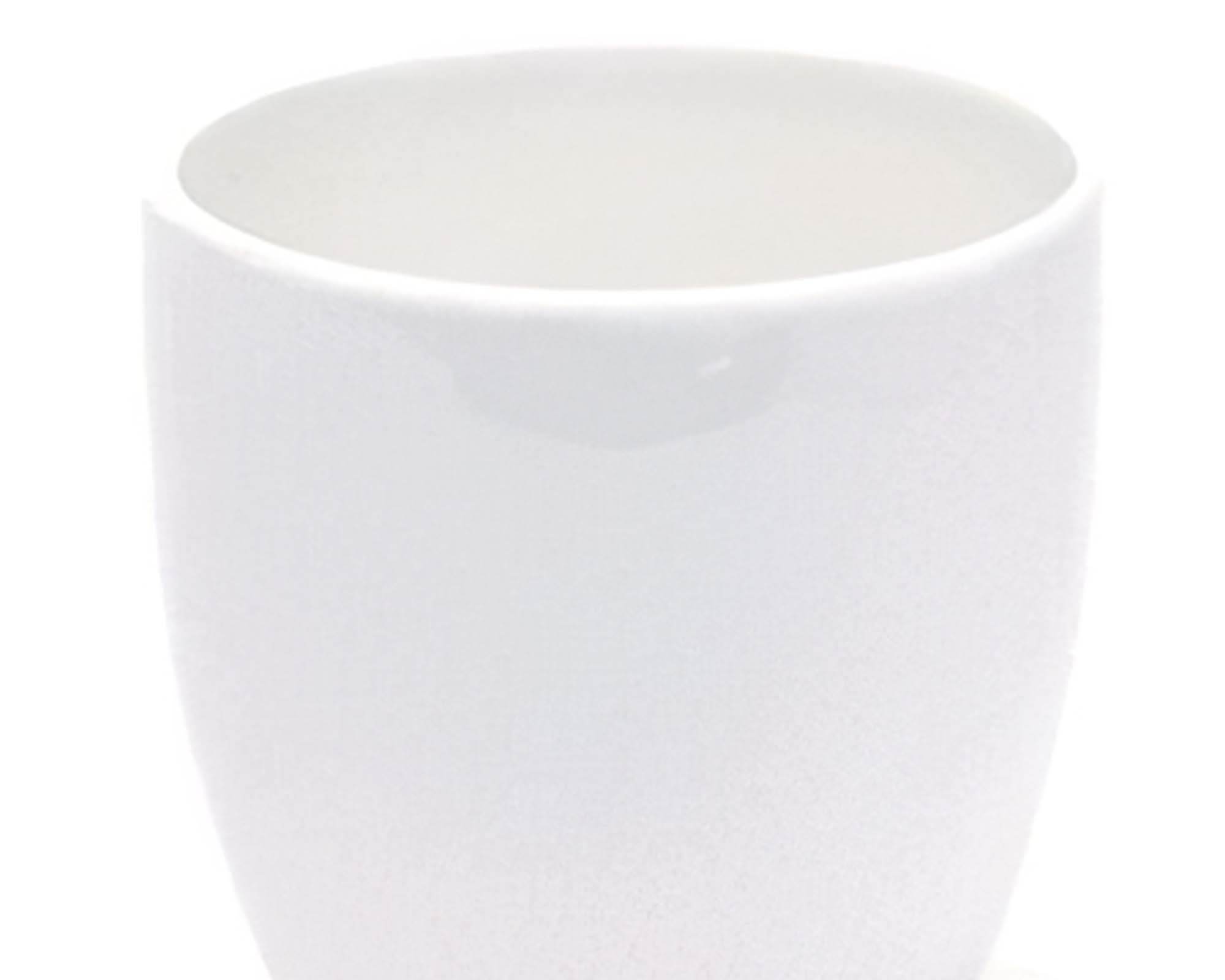 Cachepot Bianco In Ceramica Decorativo D11 11.5h - immagine 2