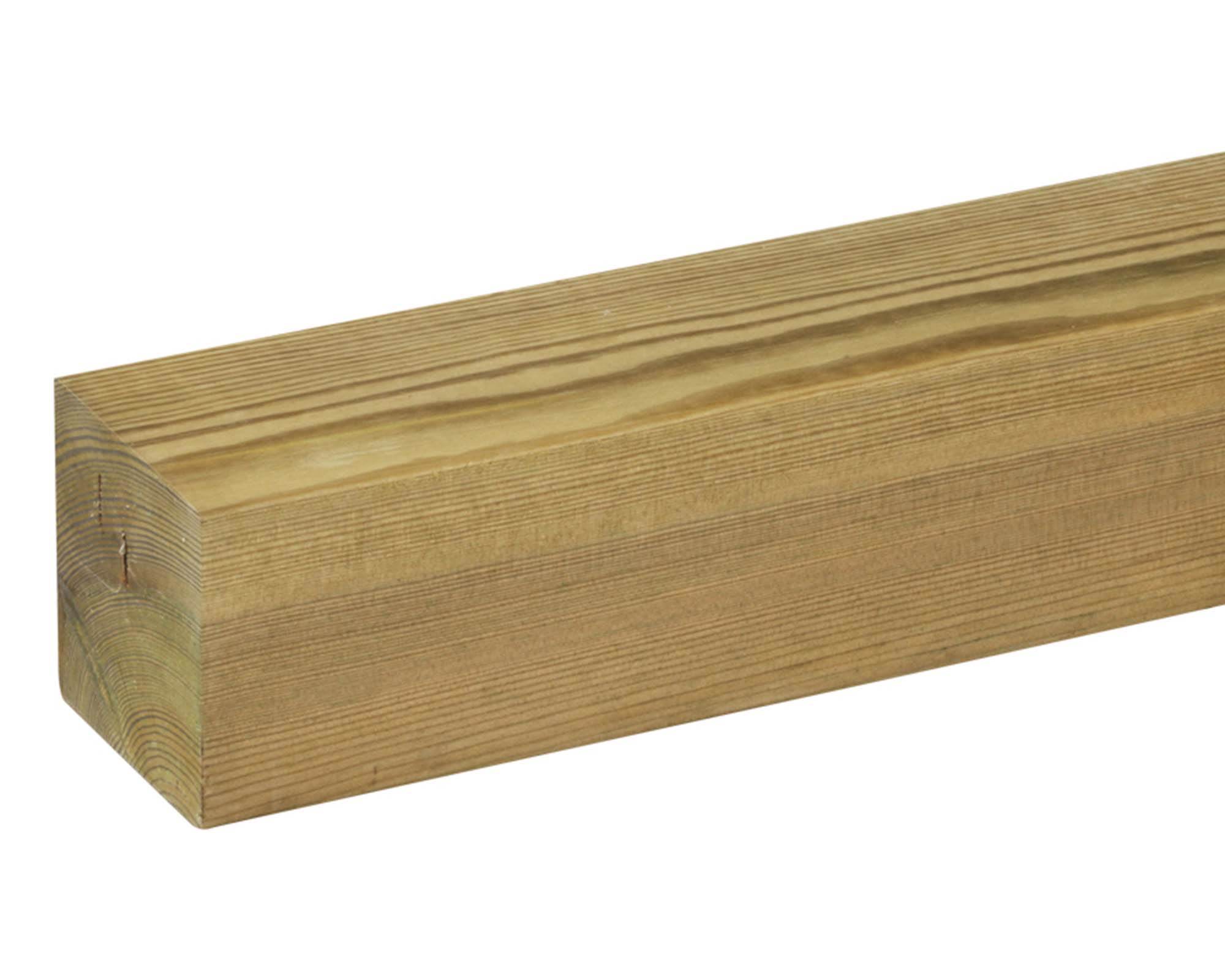 Palo Quadrato Impregnato 7x7x200 in Legno - immagine 2