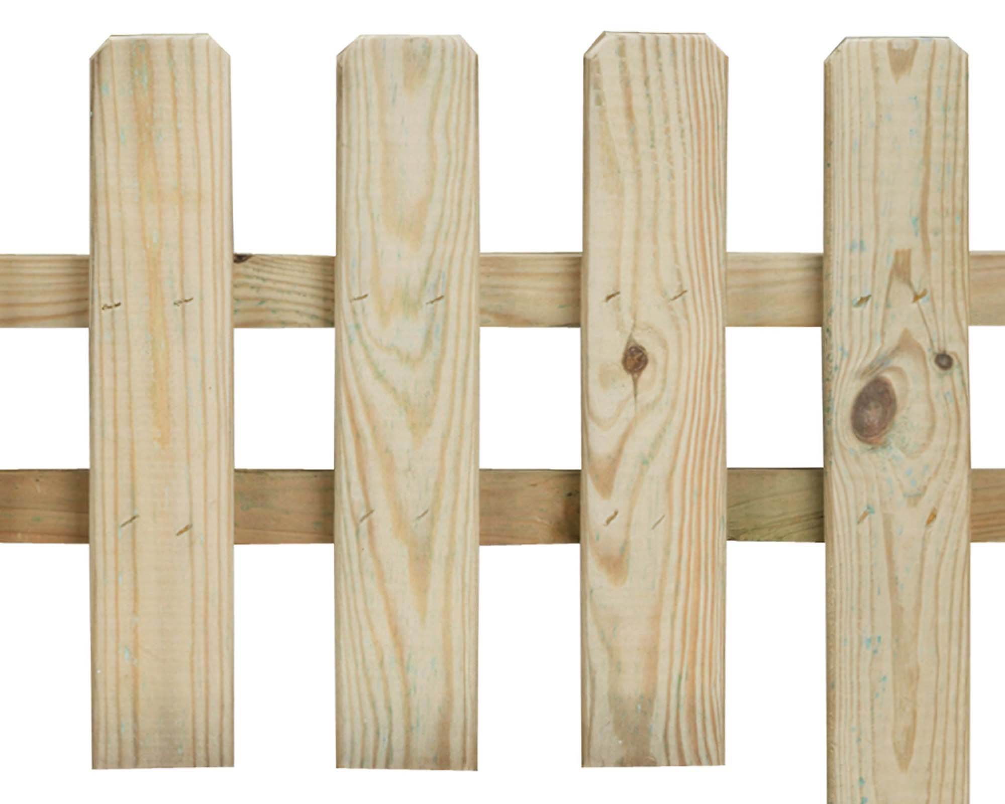 Recinzione Bassa Liscia Legno 30x120cm in Legno - immagine 2