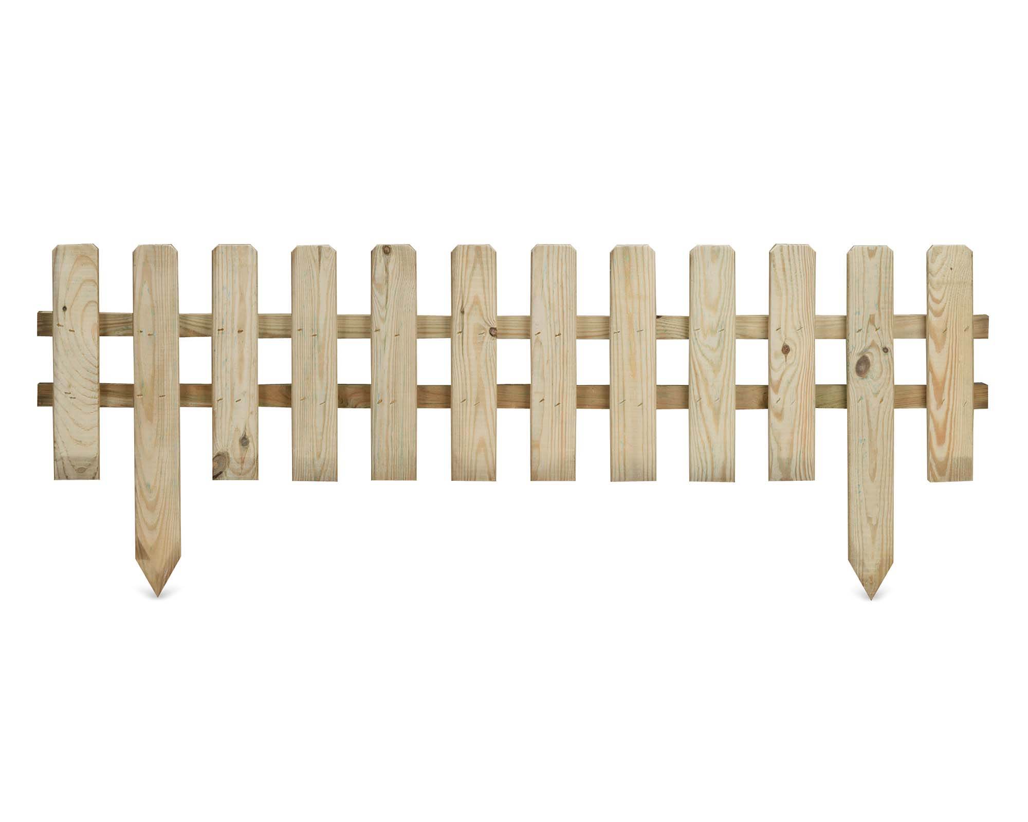 Recinzione Bassa Liscia Legno 30x120cm in Legno