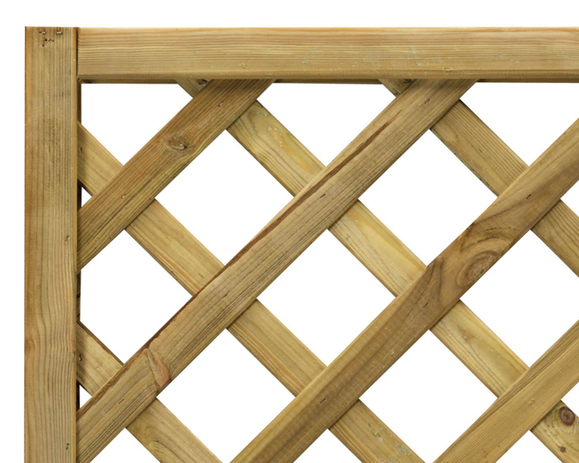 Pannello Grigliato Trendy 90x180 cm in Legno - immagine 2