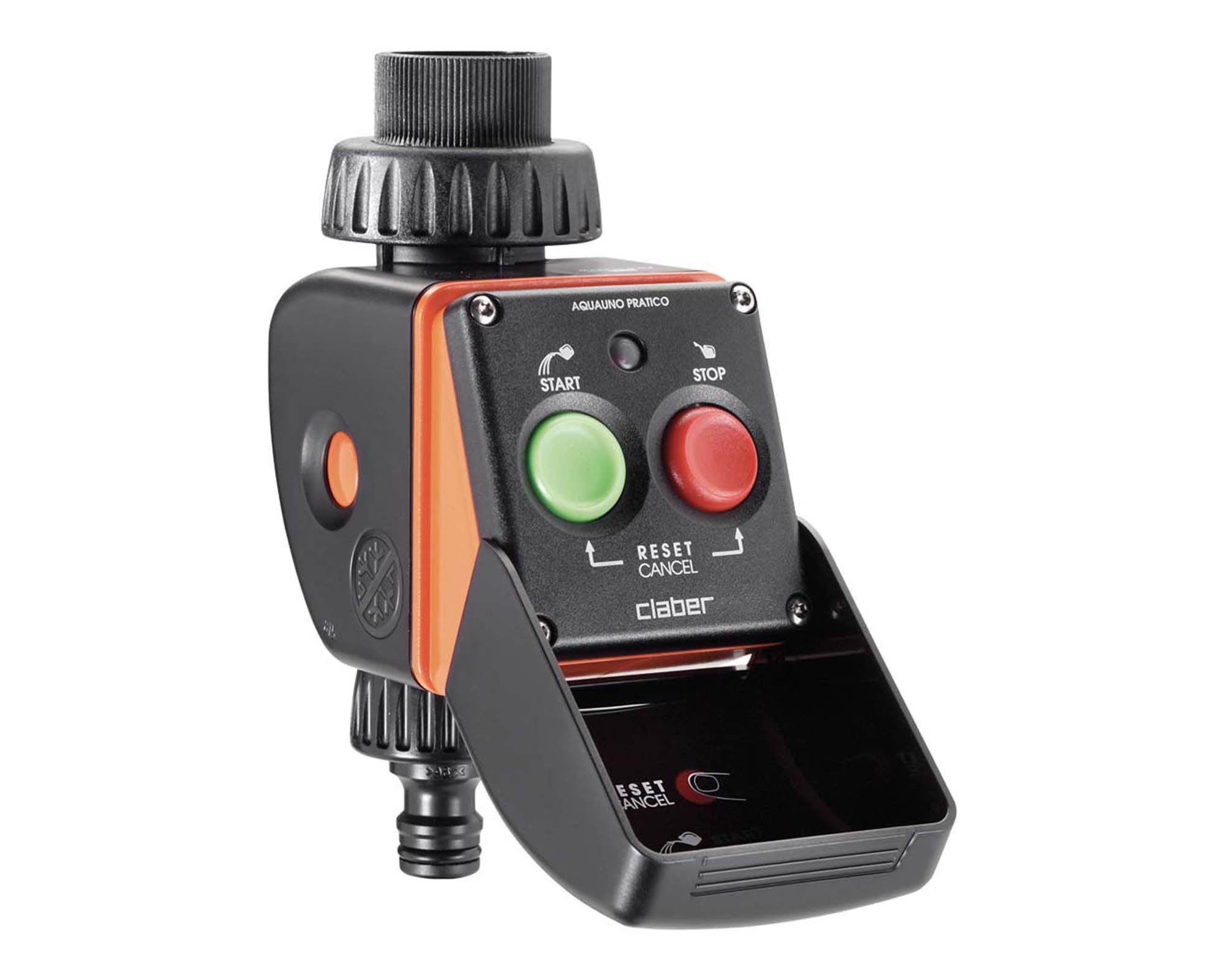 Programmatore Elettrico di Irrigazione Automatico Pratico Idris Spike per piante in vaso - Claber