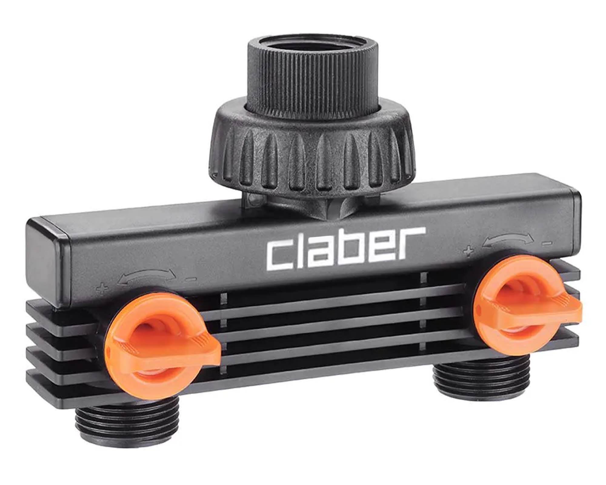 Rubinetto Presa a Due Vie 3/4 Maschio - Claber