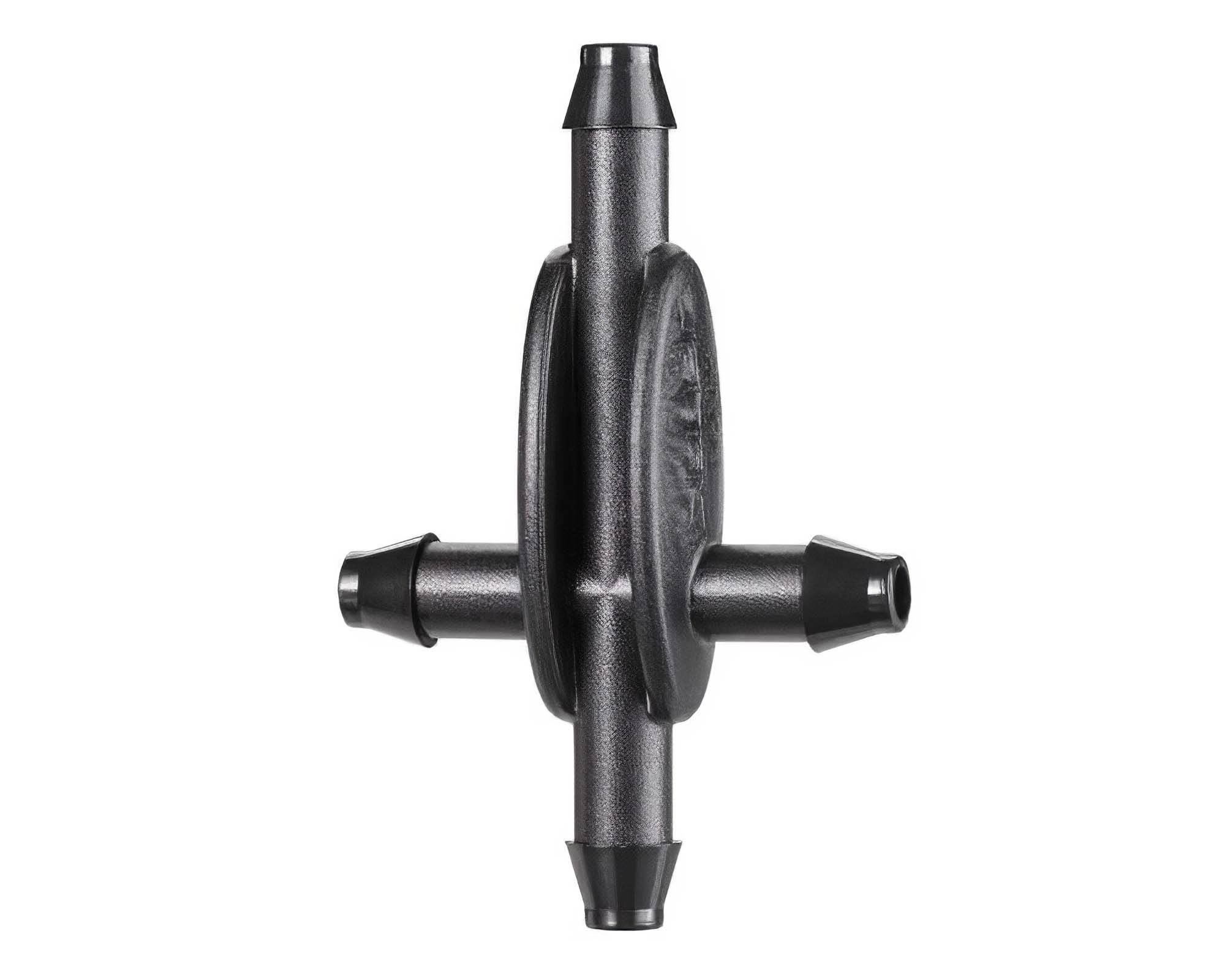 Raccordo a Quattro Vie per Micro Irrigazione Interrata e Goccia - Claber