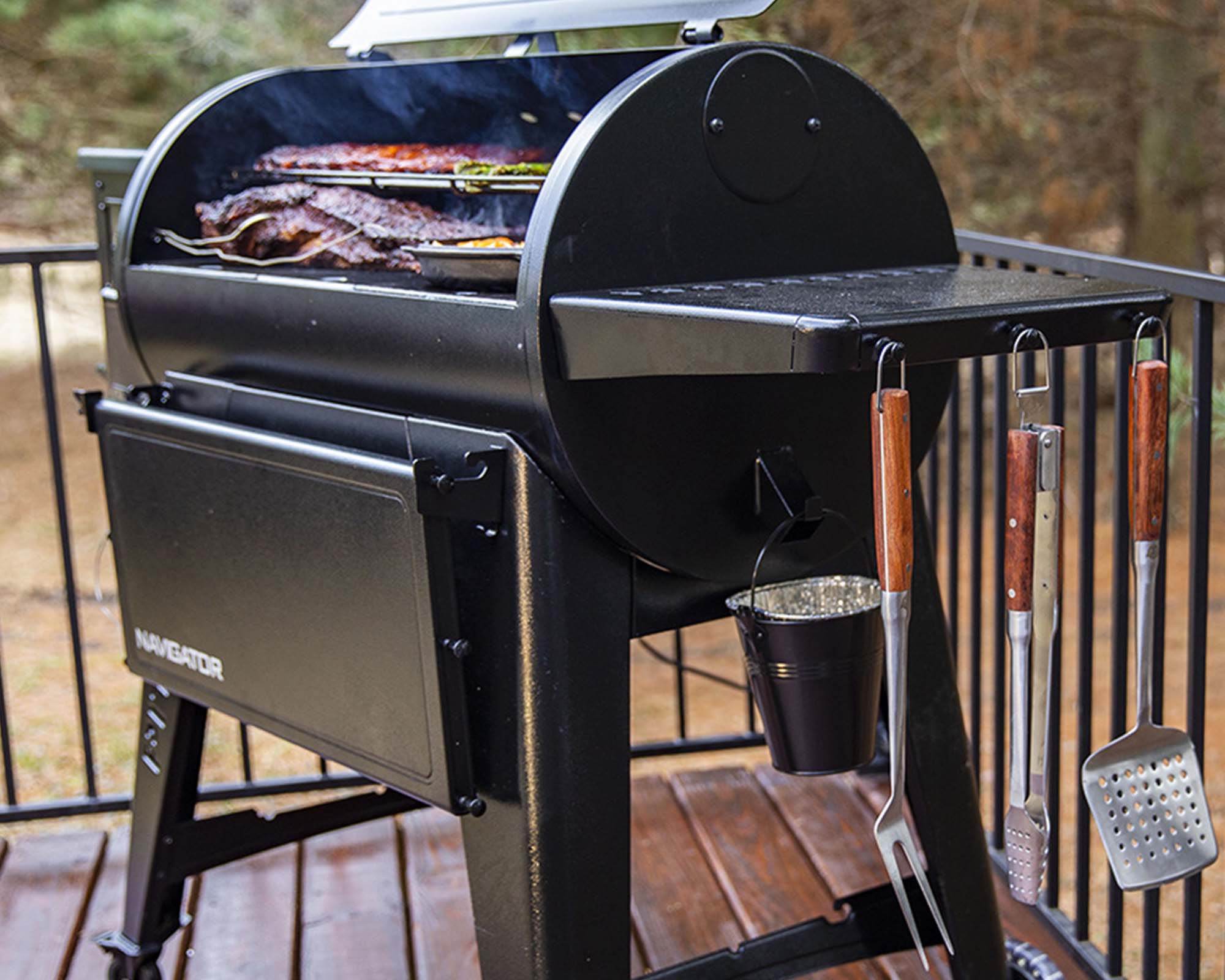 Barbecue a Pellet Navigator 1150 con Lega in Acciaio - Pit Boss - immagine 11