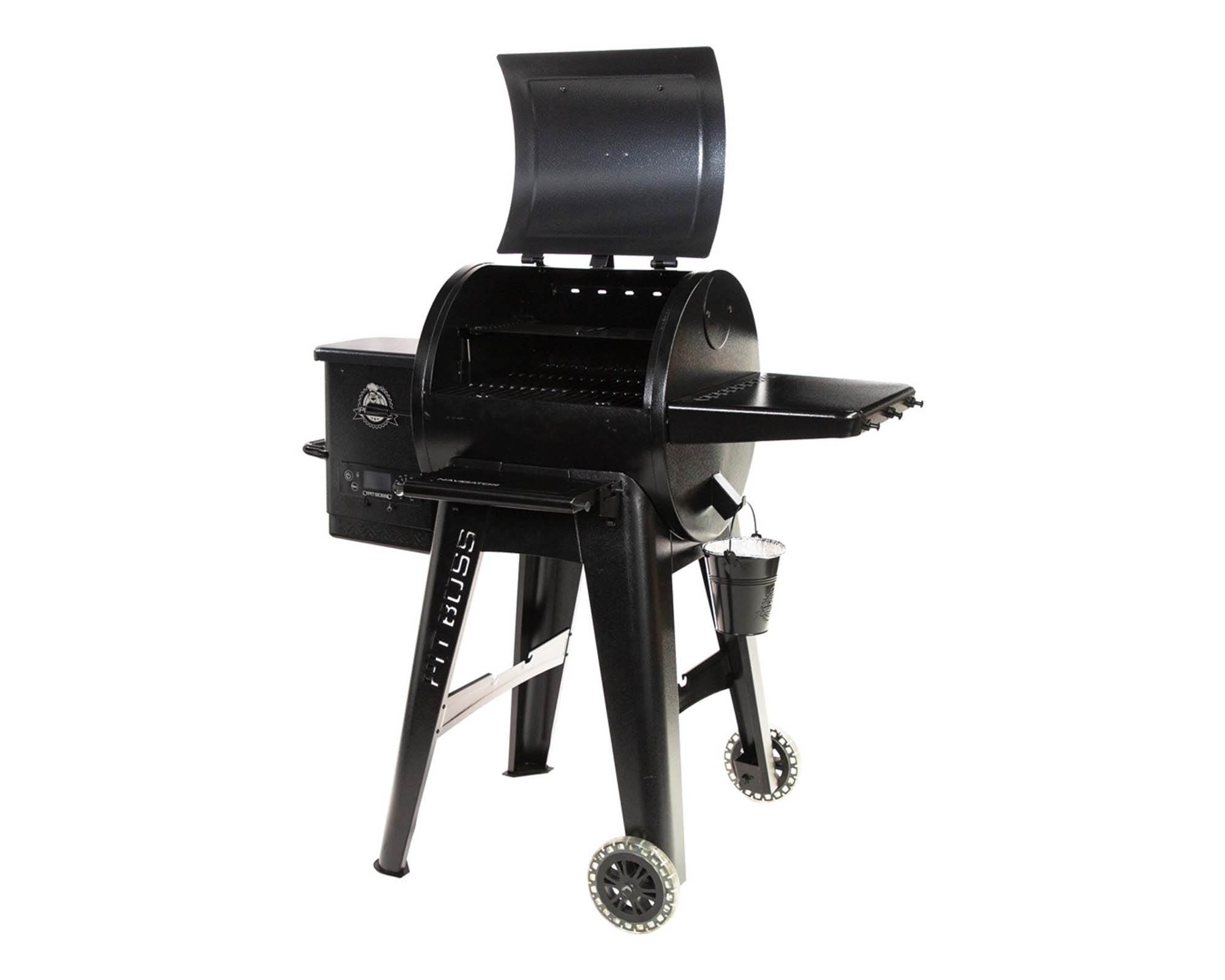 Barbecue a Pellet Navigator 550 con Lega in Acciaio, Ghisa e Porcellana - Pit Boss - immagine 2