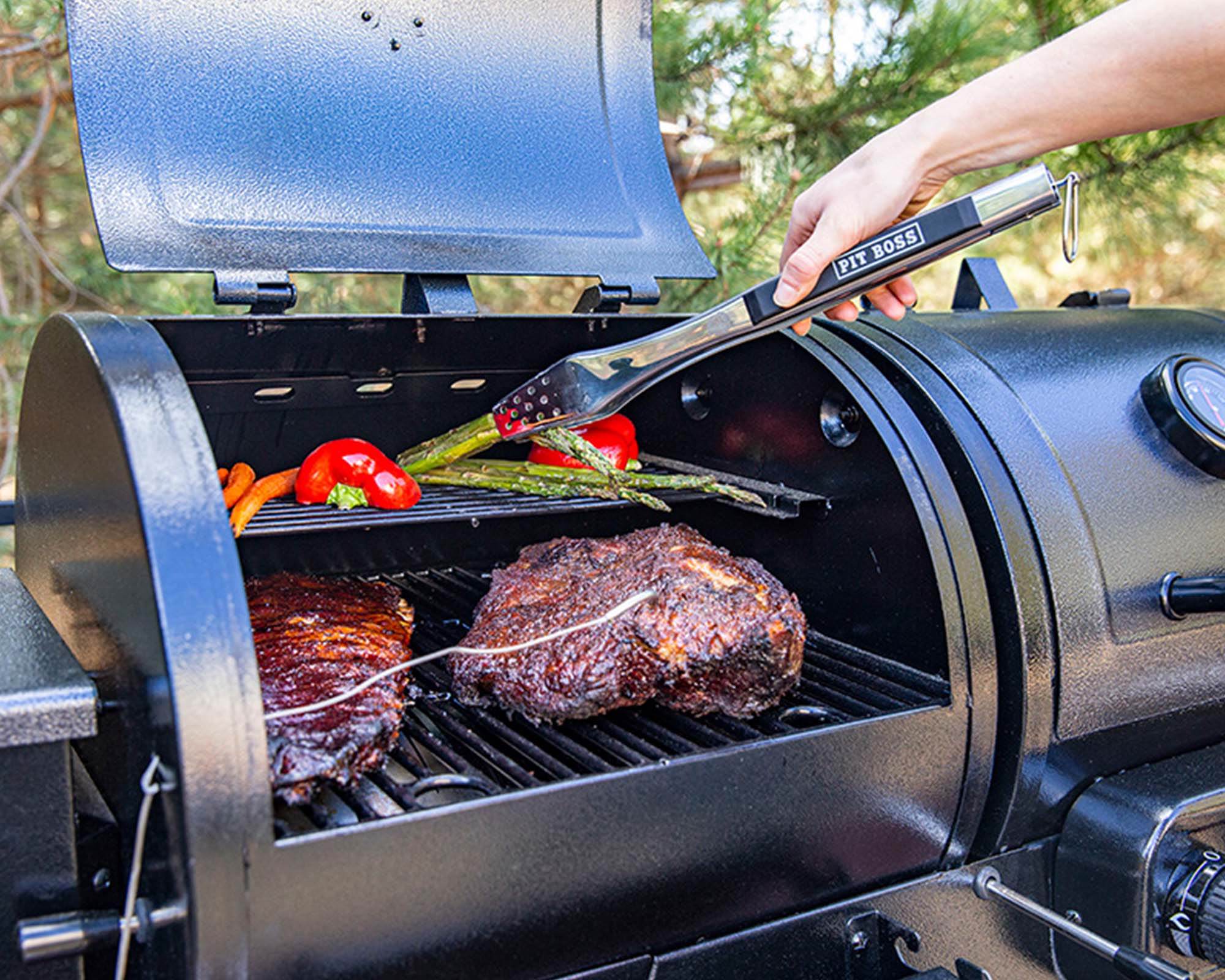 Barbecue a Pellet Navigator 1230G con Lega in Acciaio e Ghisa - Pit Boss - immagine 8