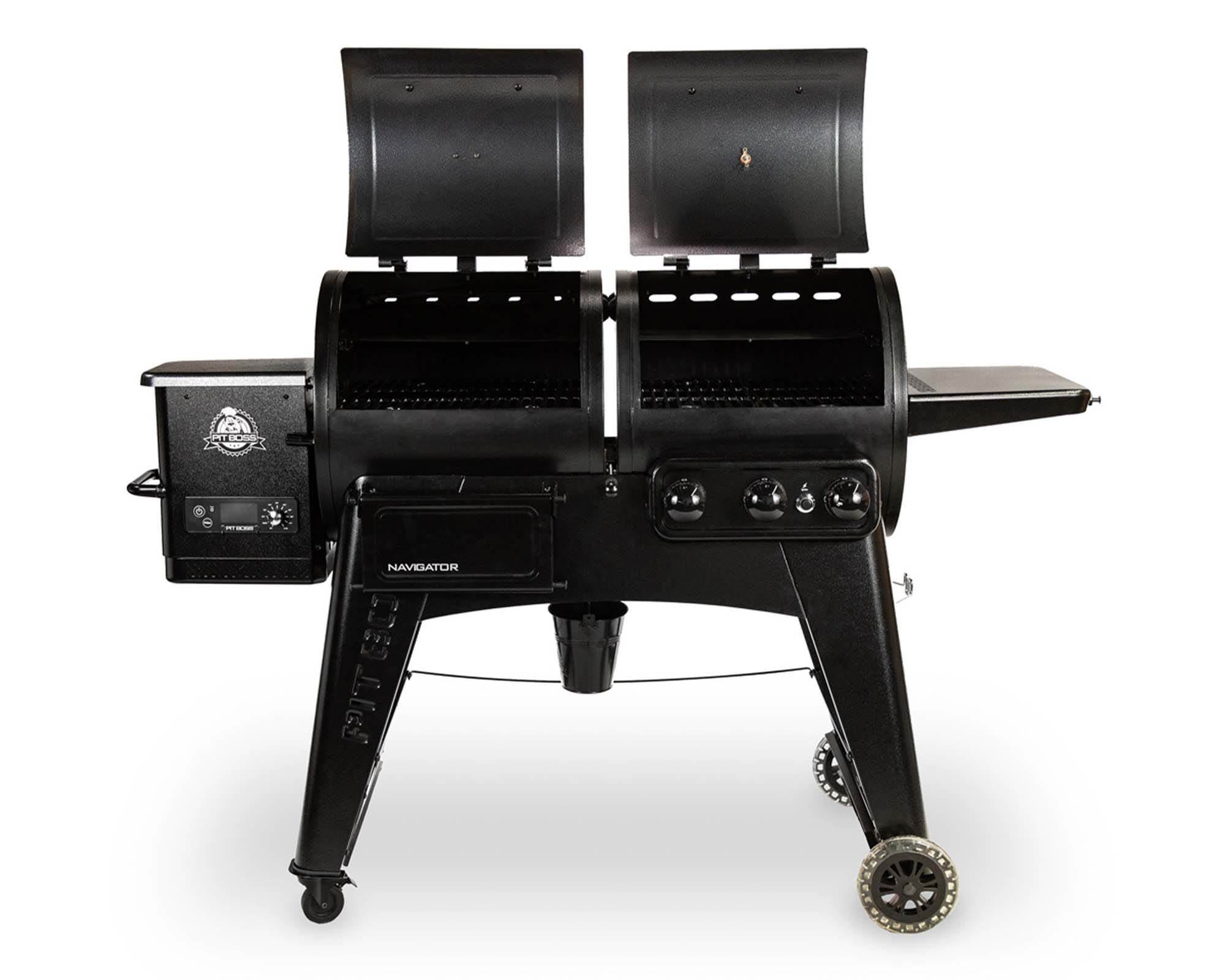 Barbecue a Pellet Navigator 1230G con Lega in Acciaio e Ghisa - Pit Boss - immagine 4