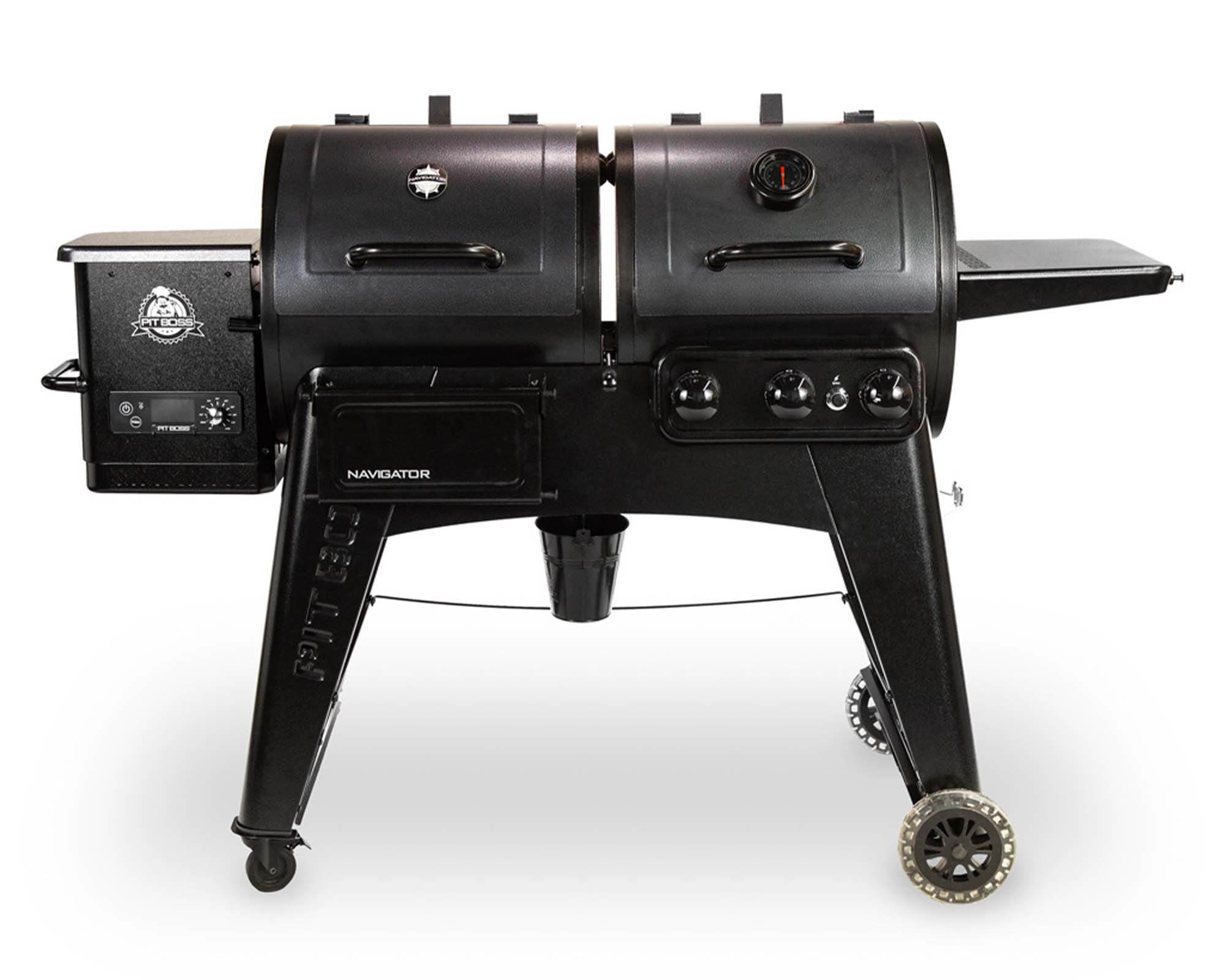 Barbecue a Pellet Navigator 1230G con Lega in Acciaio e Ghisa - Pit Boss - immagine 3