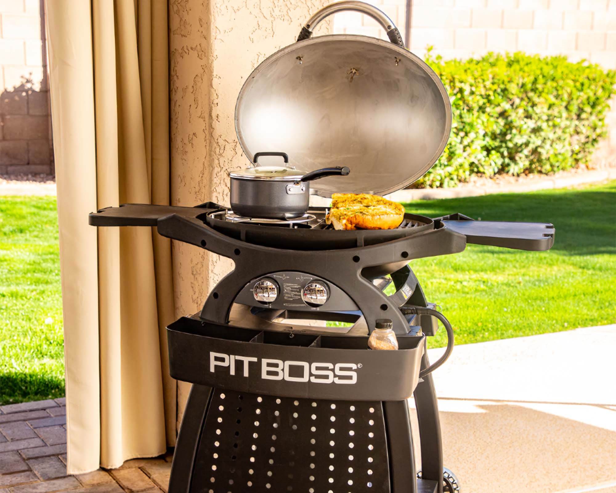 Barbecue a Gas Portatile Sportsman Nero in Acciaio e Ghisa - Pit Boss - immagine 10