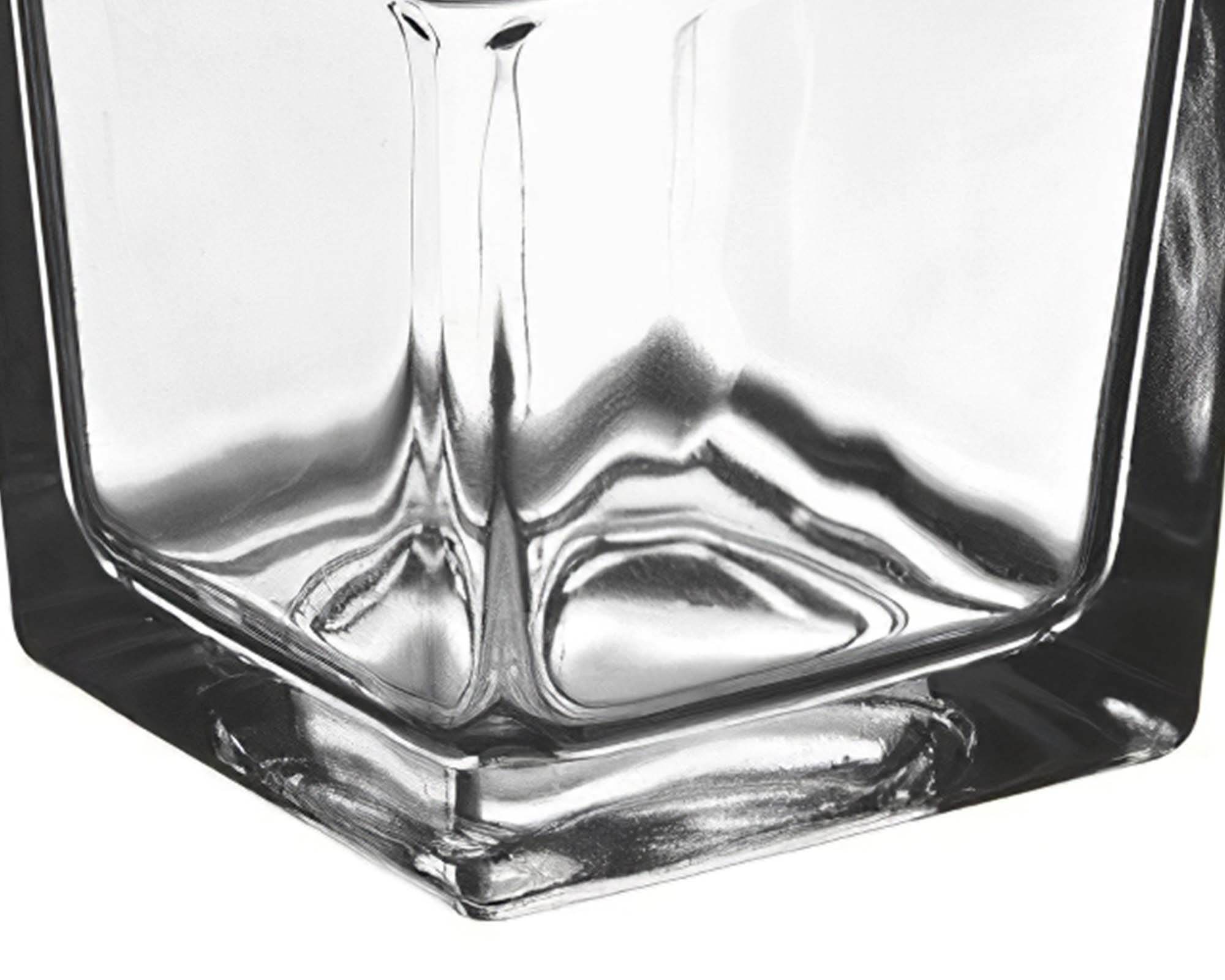 Vasetto Cubo in Vetro 8x8x8h - immagine 2