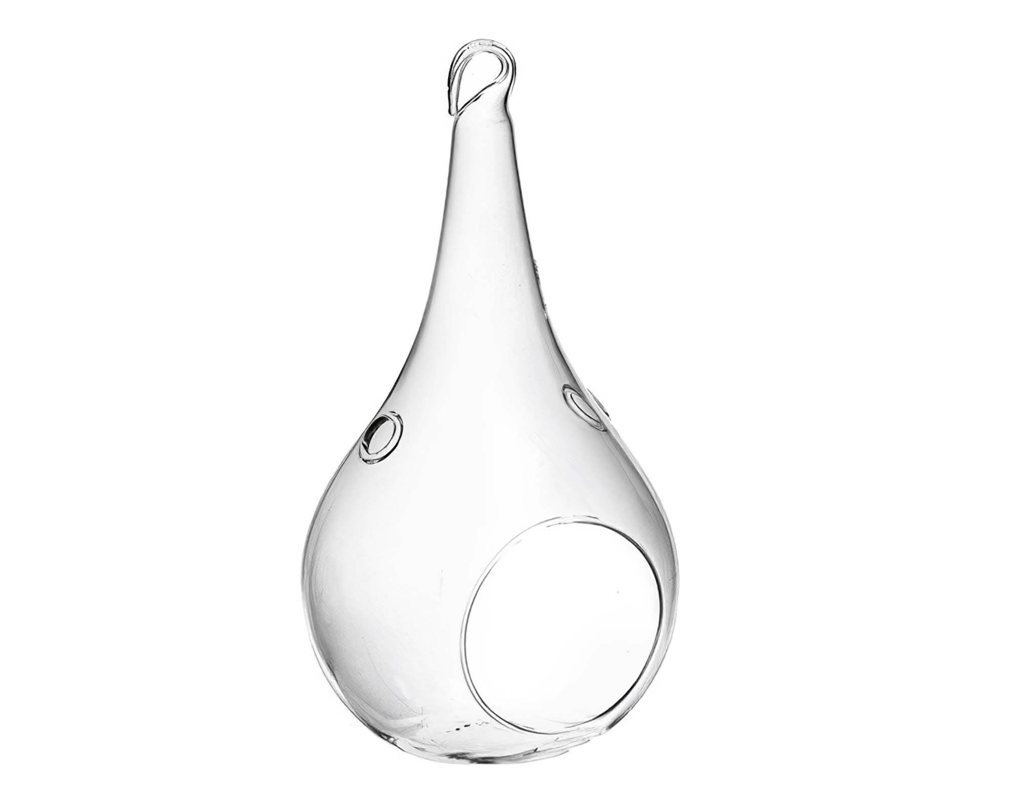 Goccia Decorativa Appendibile Delicata con Design Raffinato D12 in Vetro