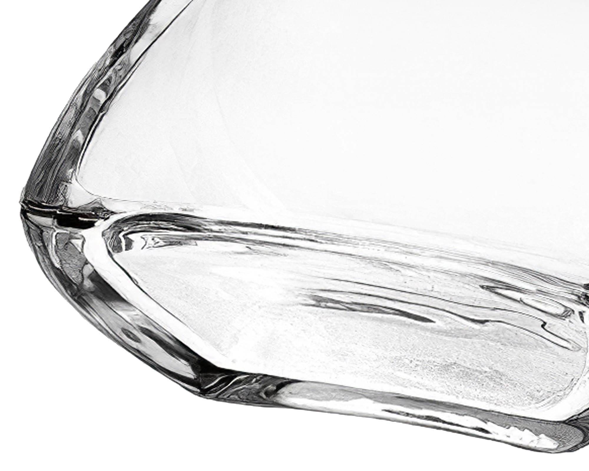 Ciotola Quadrata Versatile e Resistente in Vetro 95x95x35h - immagine 2